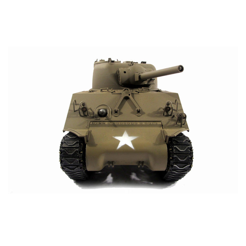 1/16 Scale Mato Infrared Version M4A3 Sherman RC Tank Kit - Metal Construction, 1230 Barrel Recoil Gearbox (Radio, Battery & Receiver Not Included) - Perfect for Military Enthusiasts, Collectors & RC Hobbyists
