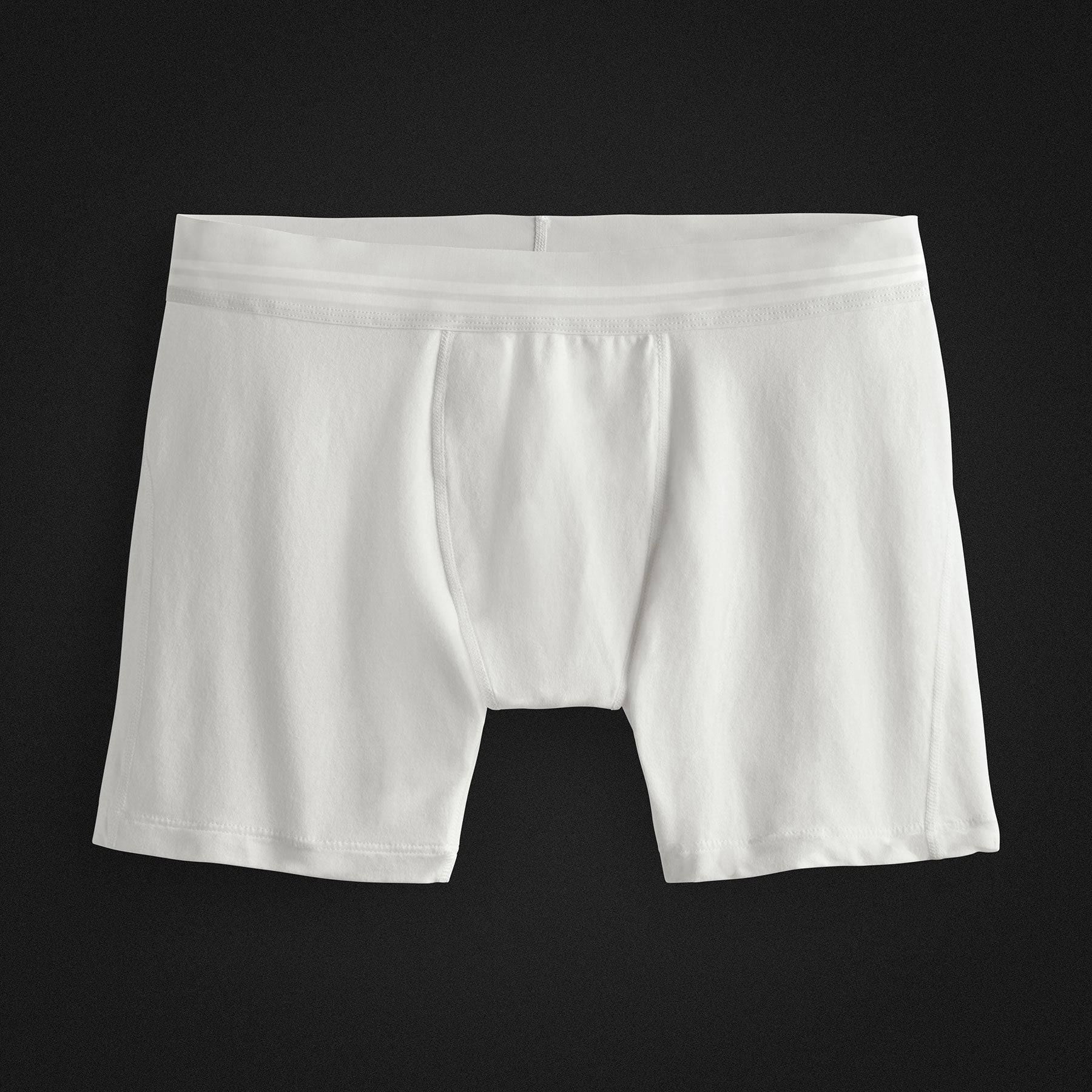 Elevated Lotus Sport Boxer Shorts for Men - Breathable & Comfortable White Cotton Underwear - Perfect for Gym, Running & Everyday Wear