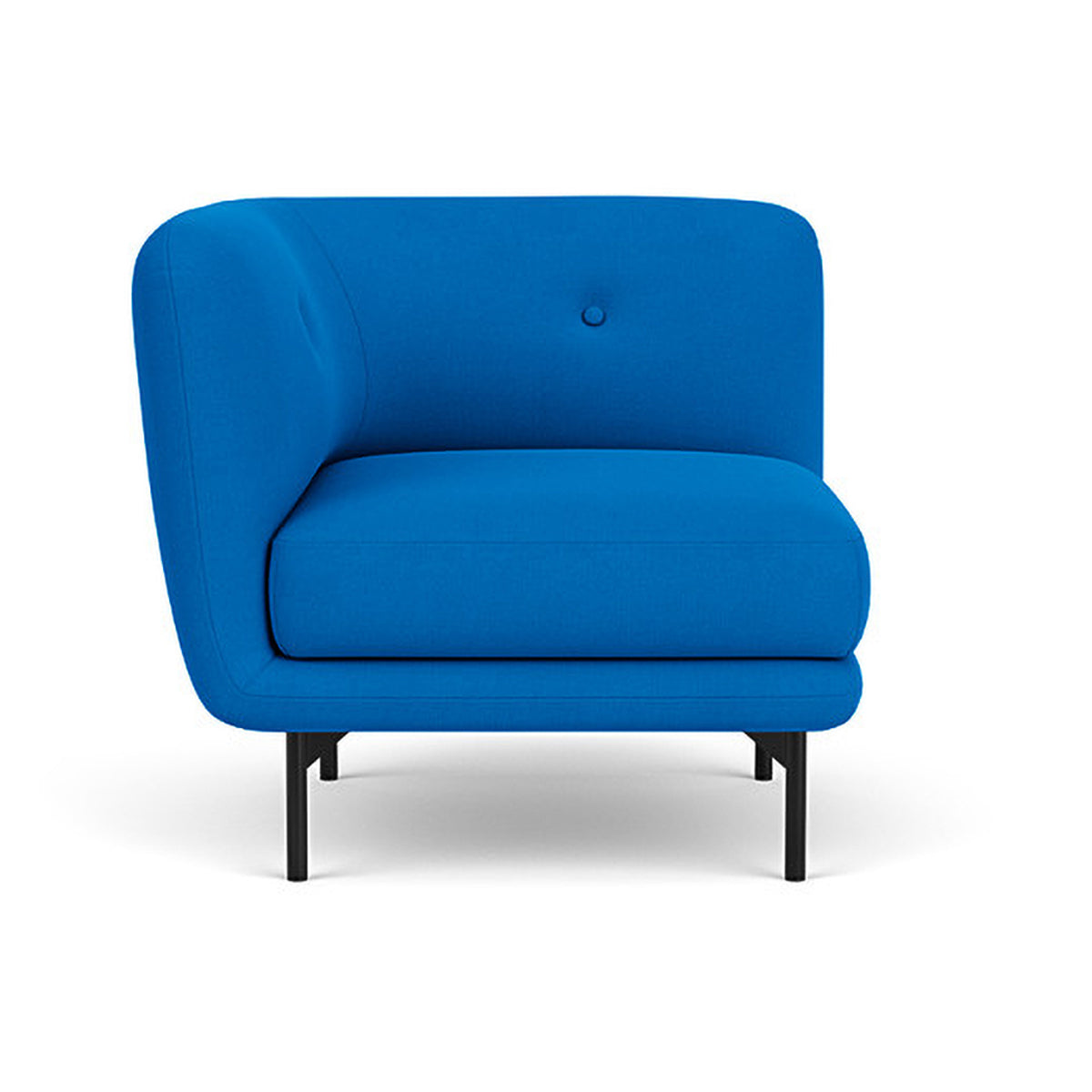 Alfred Fabric Modular Sofa - Left 1 Seater Sectional Couch for Living Room, Lounge & Small Spaces | Modern Comfortable Furniture for Apartments & Home Decor