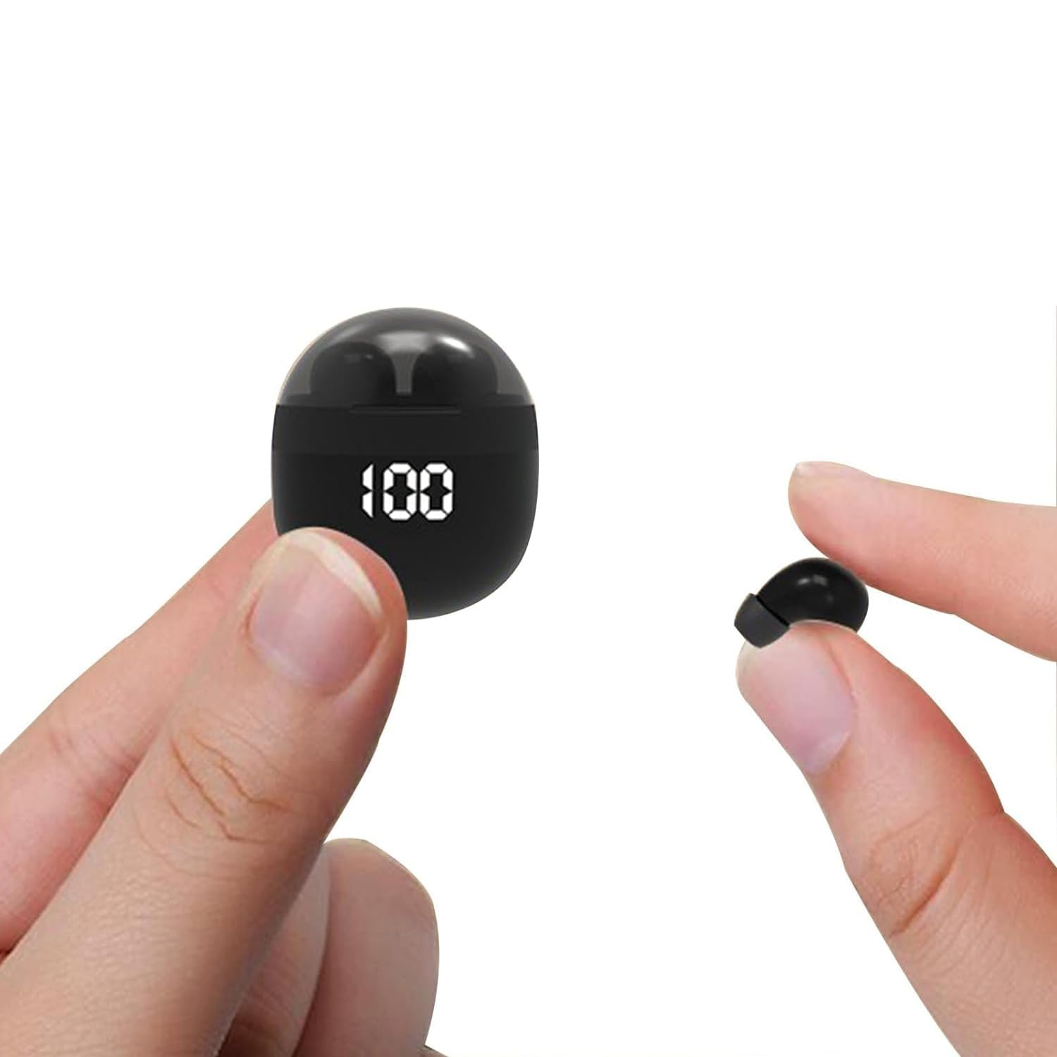 Ultra Small Invisible Mini Wireless Bluetooth Earbuds - IPX5 Waterproof, Stereo Sound, Universal Fit for All Ear Types | Perfect for Gym, Running, Workouts & Daily Commute