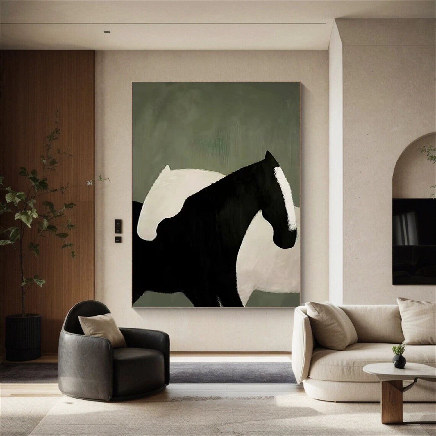 Animal Art Painting #AP033 - Handmade Wildlife Canvas Art for Home & Office Decor - Perfect for Living Room, Bedroom, or Gift