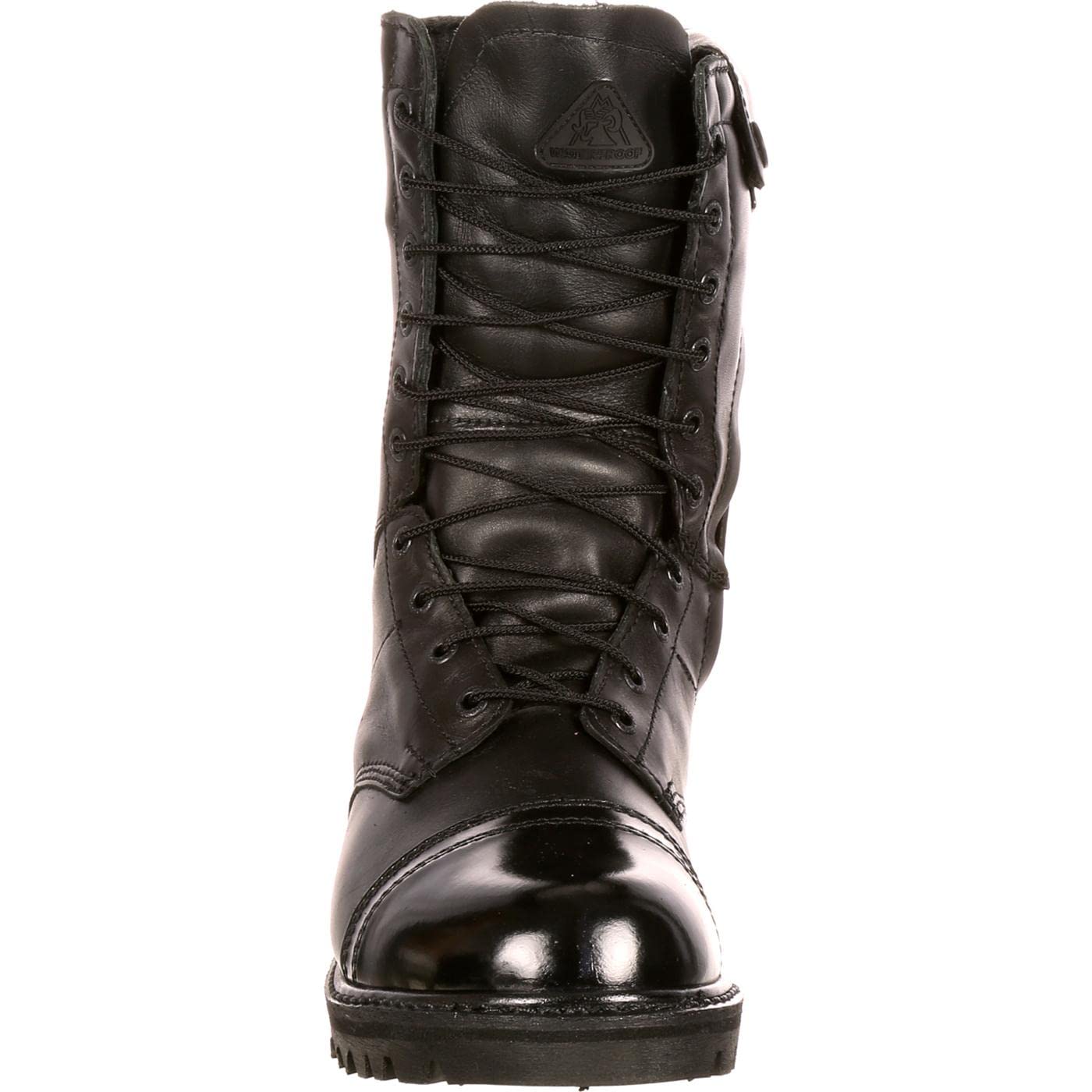 ROCKY Waterproof 200G Insulated Side Zipper Jump Boot - Heavy Duty Winter Work Boots for Men, Tactical Military Boots with Slip Resistant Sole - Perfect for Construction, Hiking & Outdoor Activities