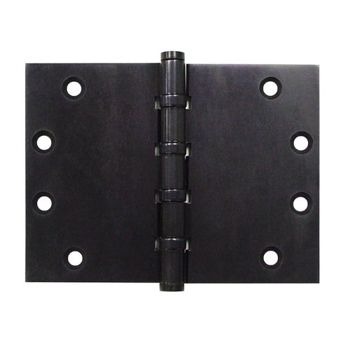 4.5 x 6 Inch Square Corner Hinge - Oil Rubbed Bronze Finish - Heavy Duty Cabinet Door Hinges (Pair) - Perfect for Kitchen Cabinets, Furniture & DIY Projects