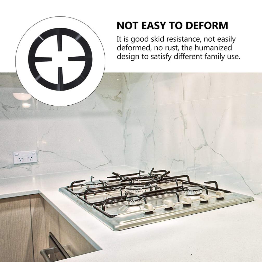 DOITOOL 3-Piece Heat Resistant Coffee Pot Holder Set - Gas Stove Stand, Burner Grate & Stove Rack for Kitchen Safety - Perfect for Gas Range, Camping & Outdoor Cooking Accessories