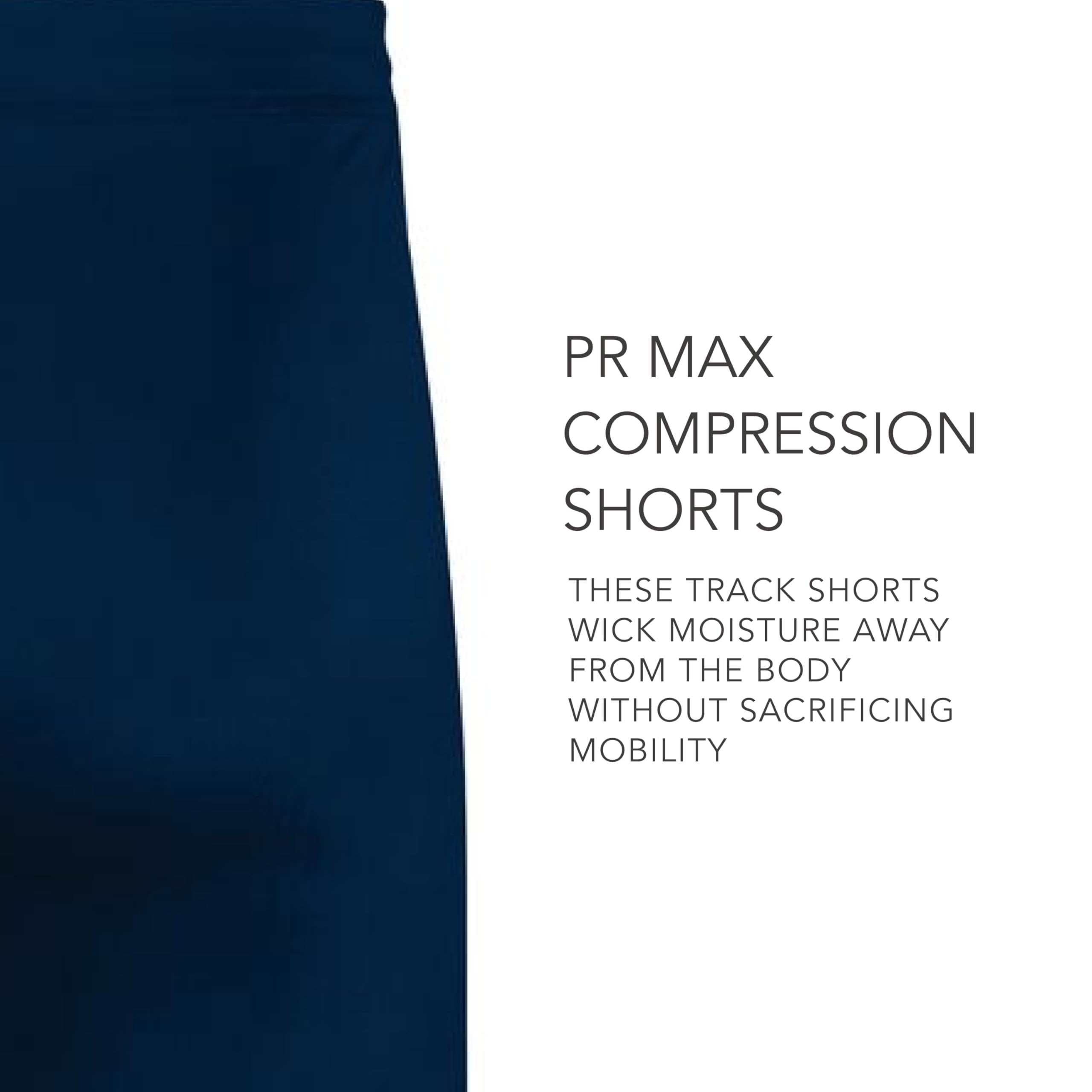 Holloway Men's Premium Max Compression Shorts - High-Performance Workout & Running Shorts for Gym, Training & Sports Activities