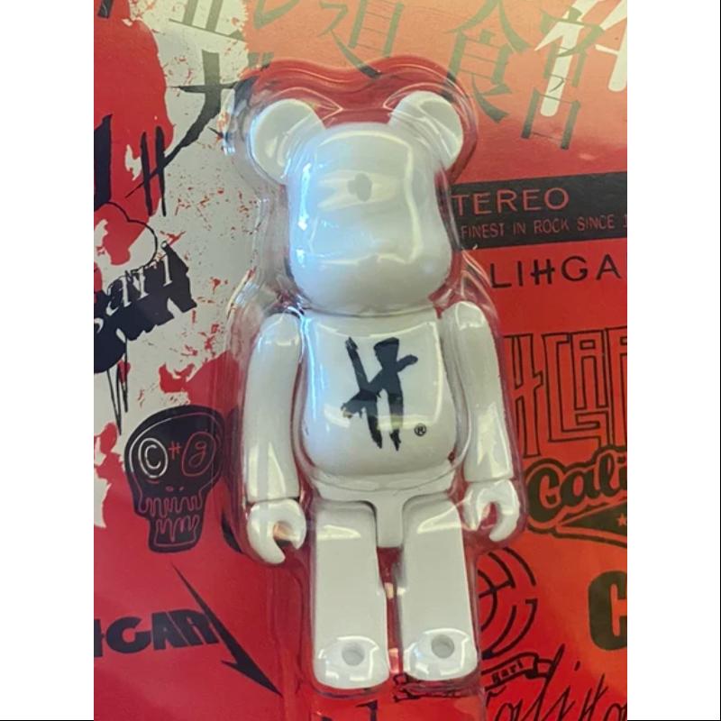 Limited Edition Medicom Be@rbrick 100% Bearbrick Budokan Collectible Figure - Perfect for Display, Gifts & Anime Collections
