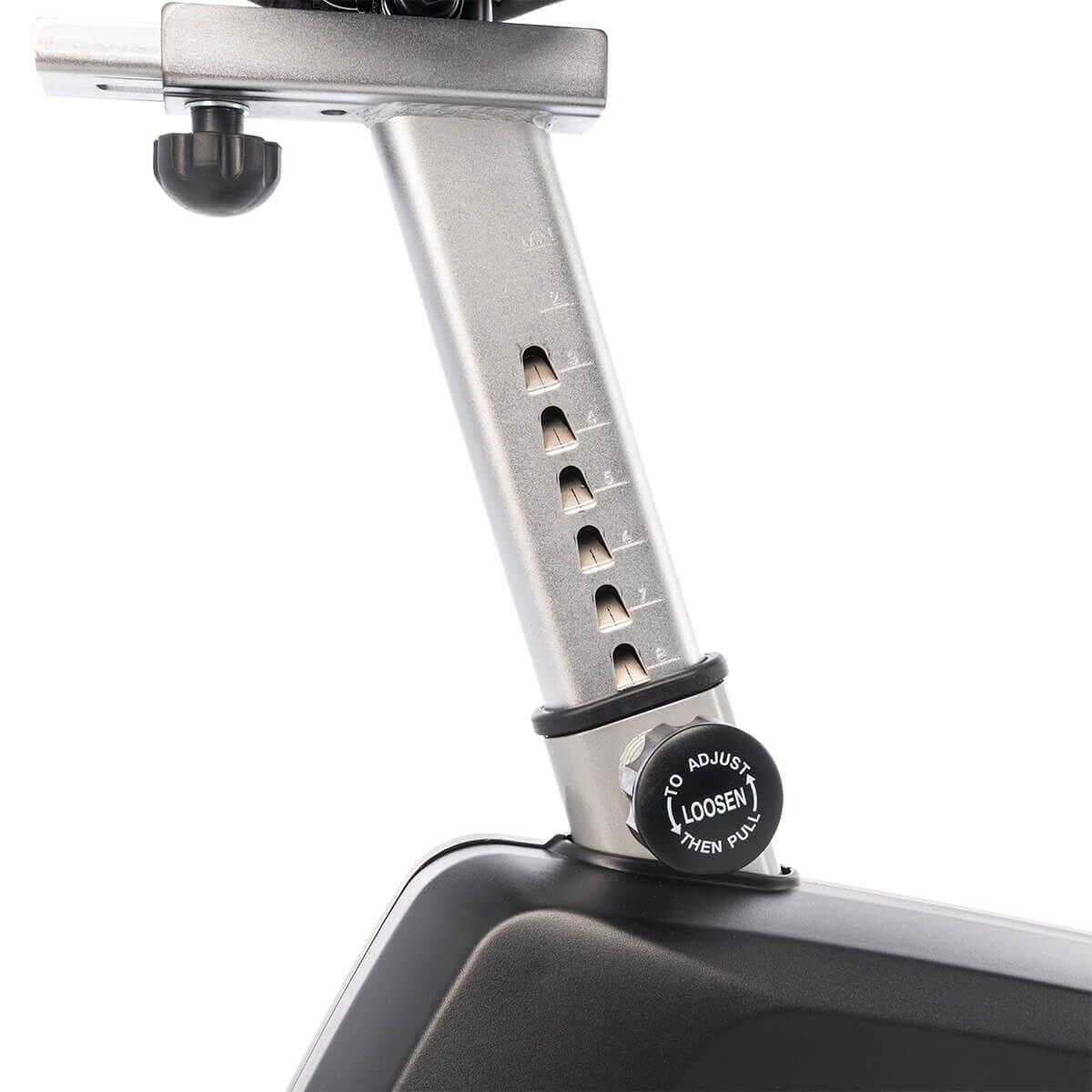 Spirit Fitness CU800 Upright Exercise Bike for Home Gym - Cardio Workout Equipment for Indoor Cycling & Fitness Training