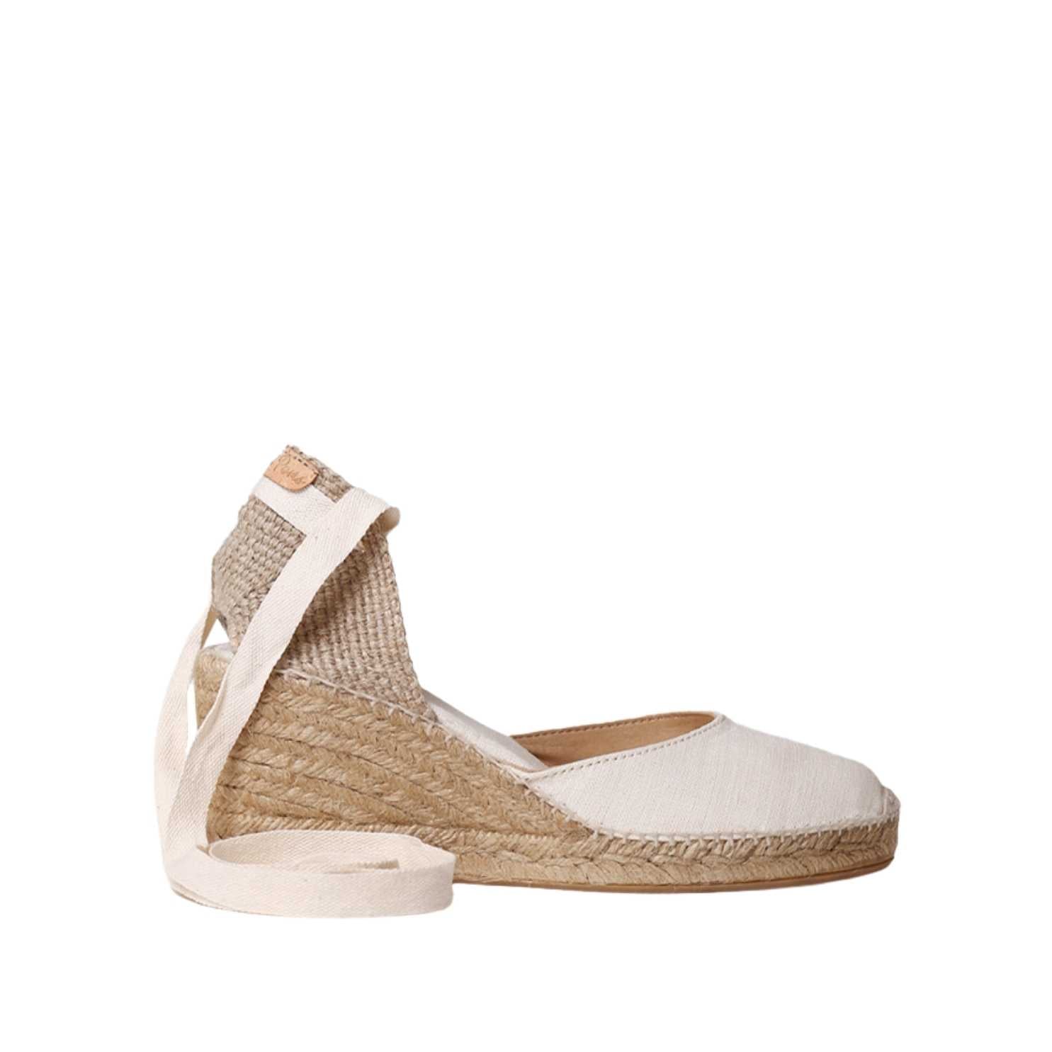 Women's Comfortable Basic Linen Wedge Espadrille Sandals - Breathable Summer Casual Shoes for Beach, Vacation & Everyday Wear