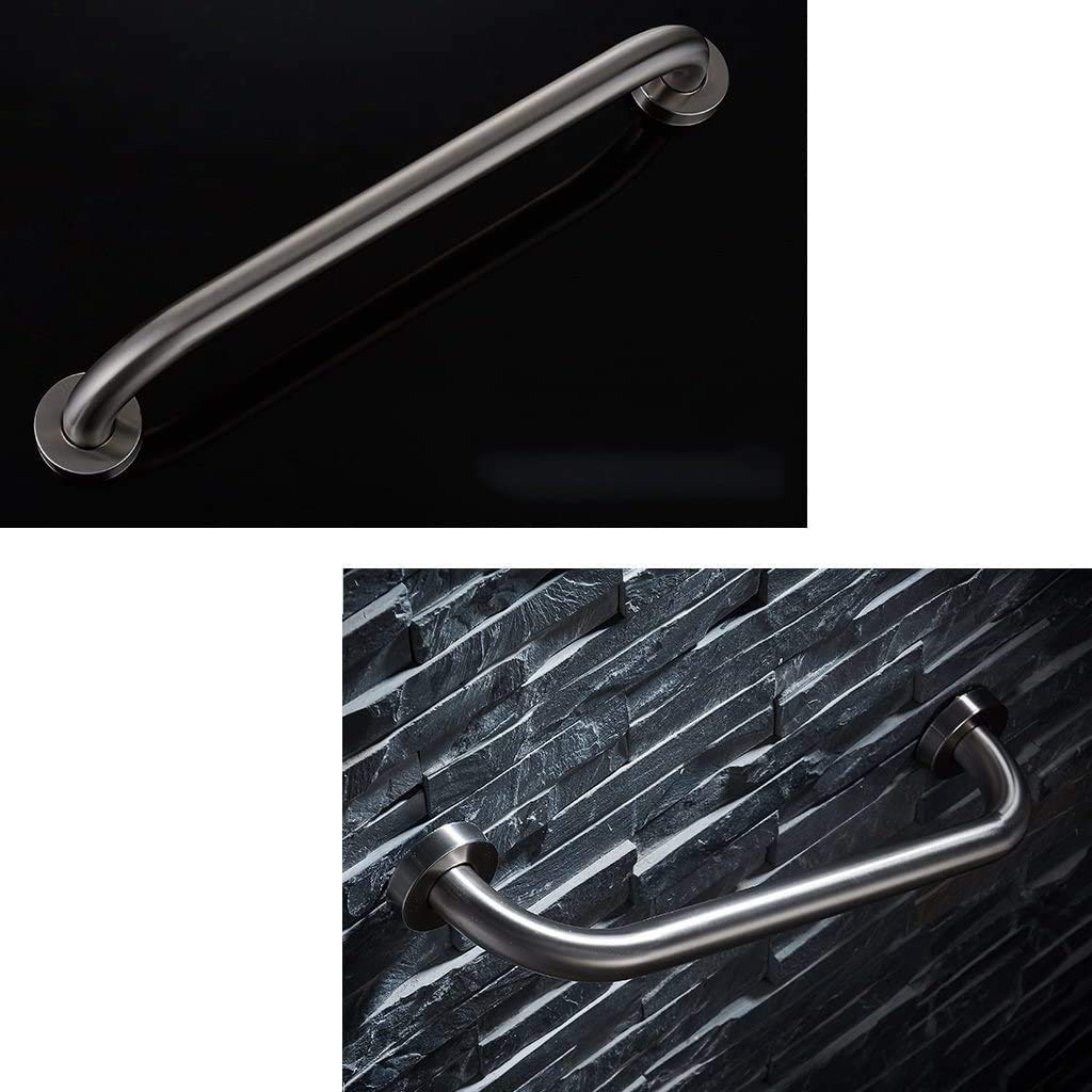 304 Stainless Steel Bathroom Safety Handle - Non-Slip Towel Rail & Armrest for Elderly & Pregnant Women | ADA Compliant Grab Bar for Toilet, Shower & Bathtub Safety (Ideal for Seniors & Accessibility Needs)