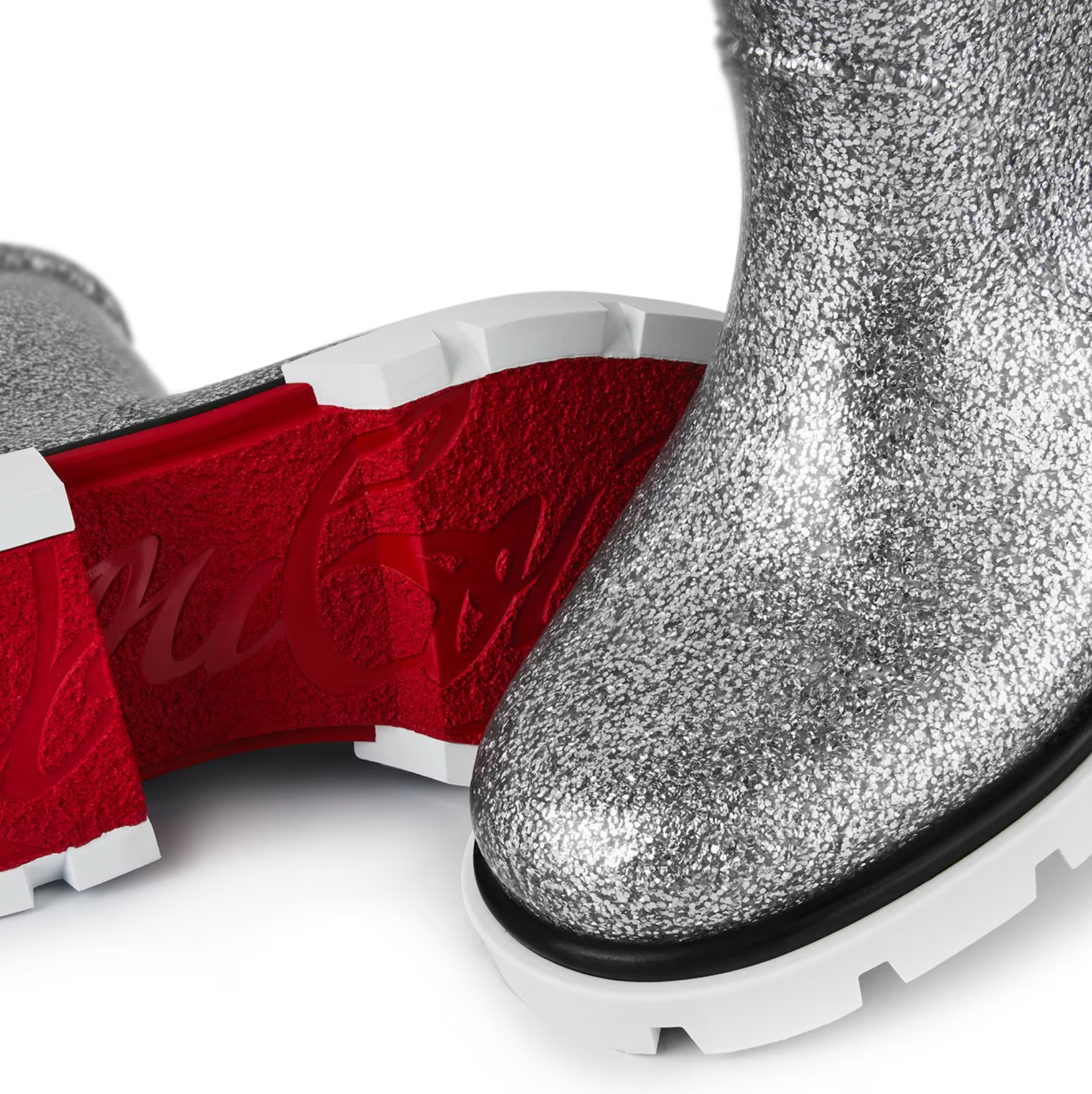 Christian Louboutin Pluie PVC Rain Boots for Girls - Waterproof Fashion Footwear for School, Outdoor Play & Rainy Day Adventures