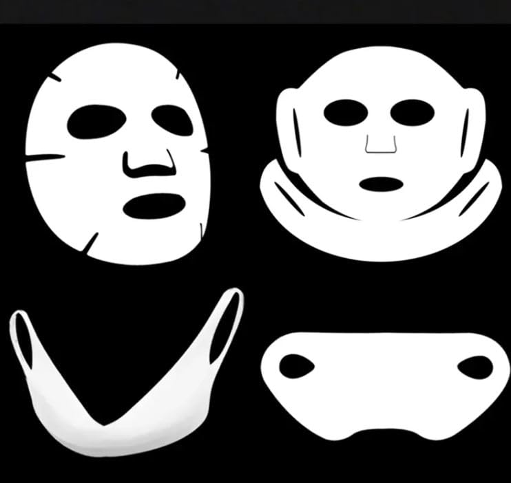 Annma Putimi V-Line Face Lift Mask - Double Chin Reducer & Intense Lifting Layer Mask for Jawline Contouring - Chin Up Patch for Slimmer Face (2 Pack) | Perfect for Skincare Routine, Self-Care & Special Occasions