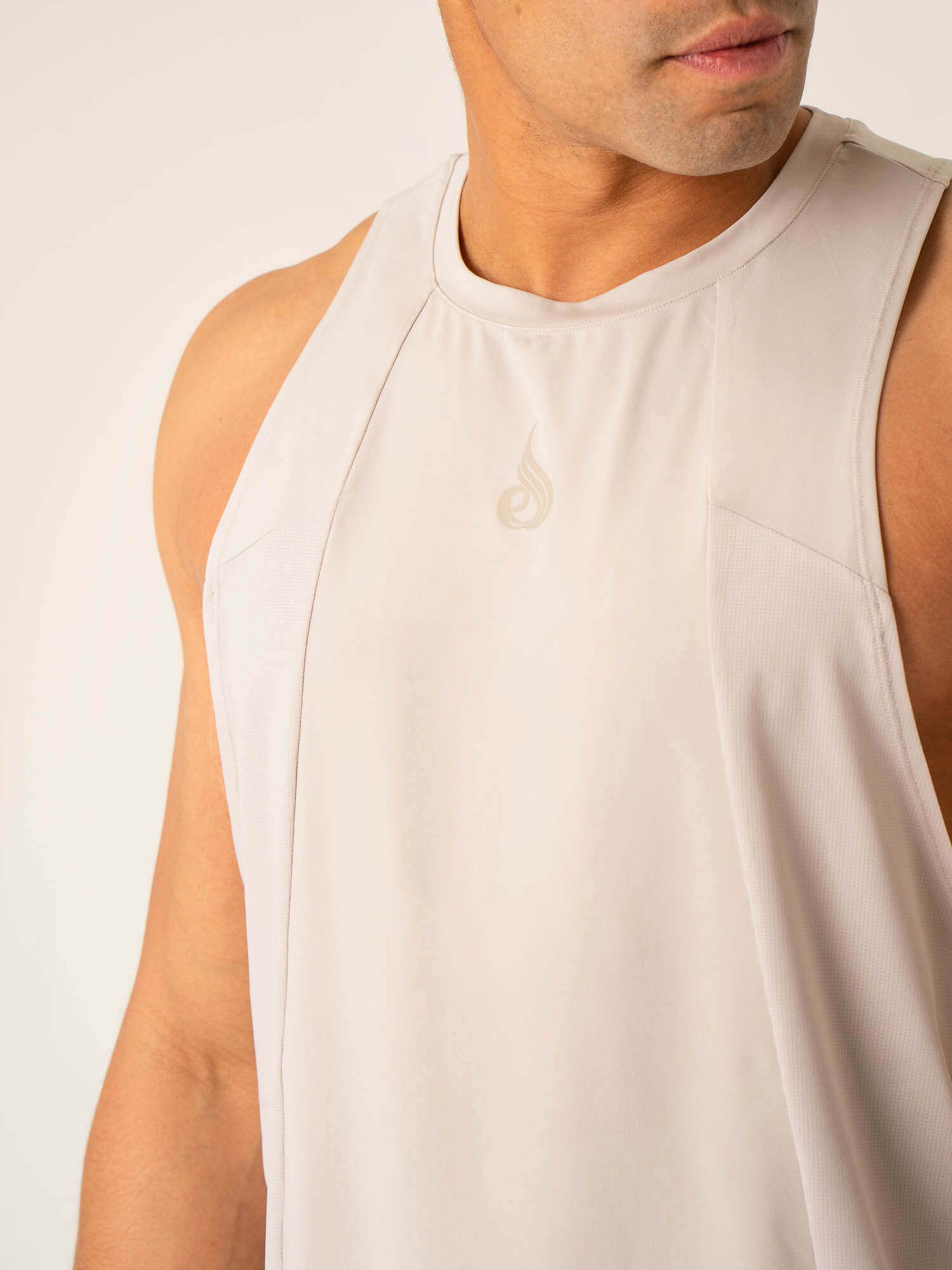 Dynamic Baller Tank Top for Women - Soft Stone Color Workout & Yoga Shirt - Perfect for Gym, Running, and Casual Wear