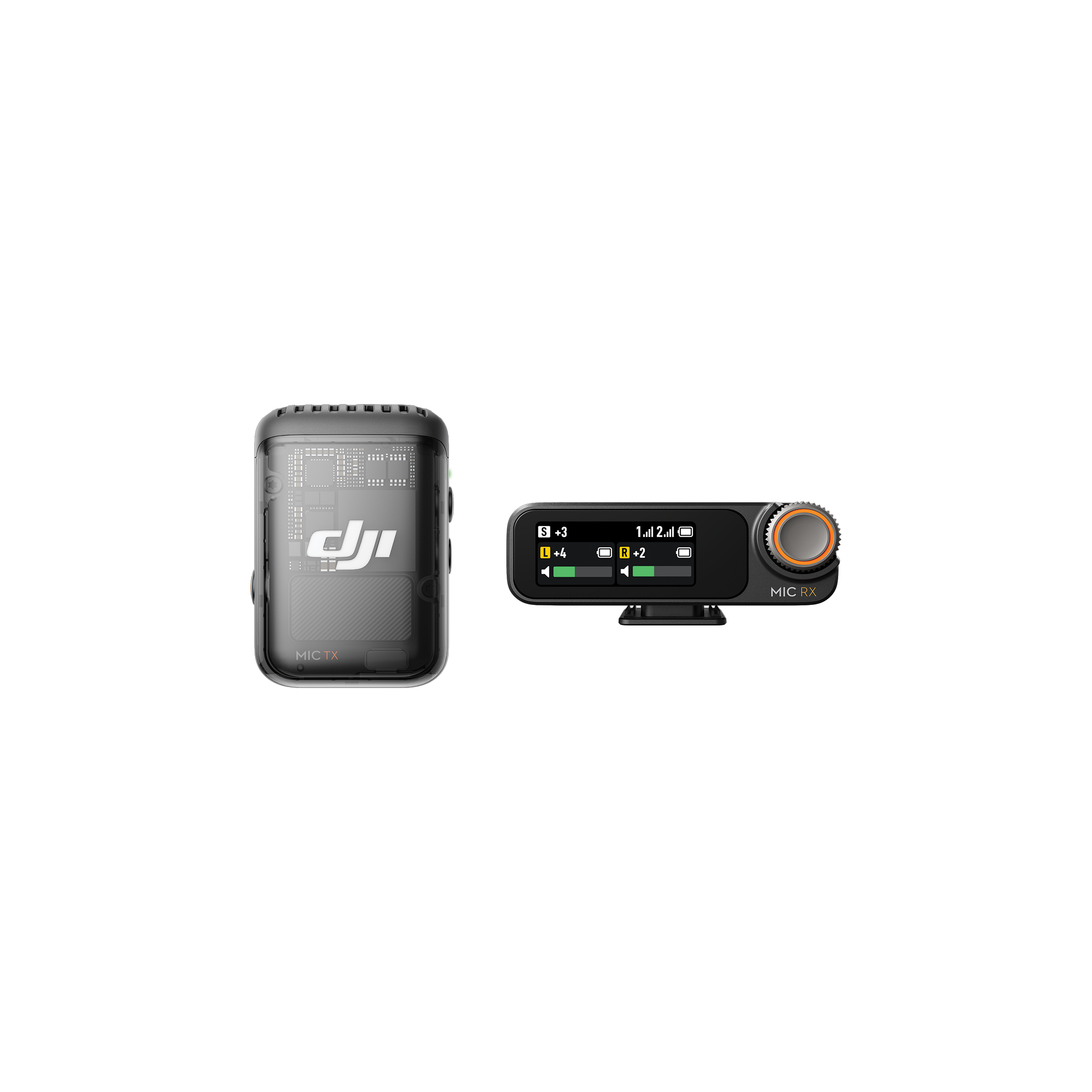 DJI Mic 2 Wireless Lavalier Microphone System (1 Transmitter + 1 Receiver) - FCC Certified for Professional Audio Recording, Vlogging, Interviews & Live Streaming
