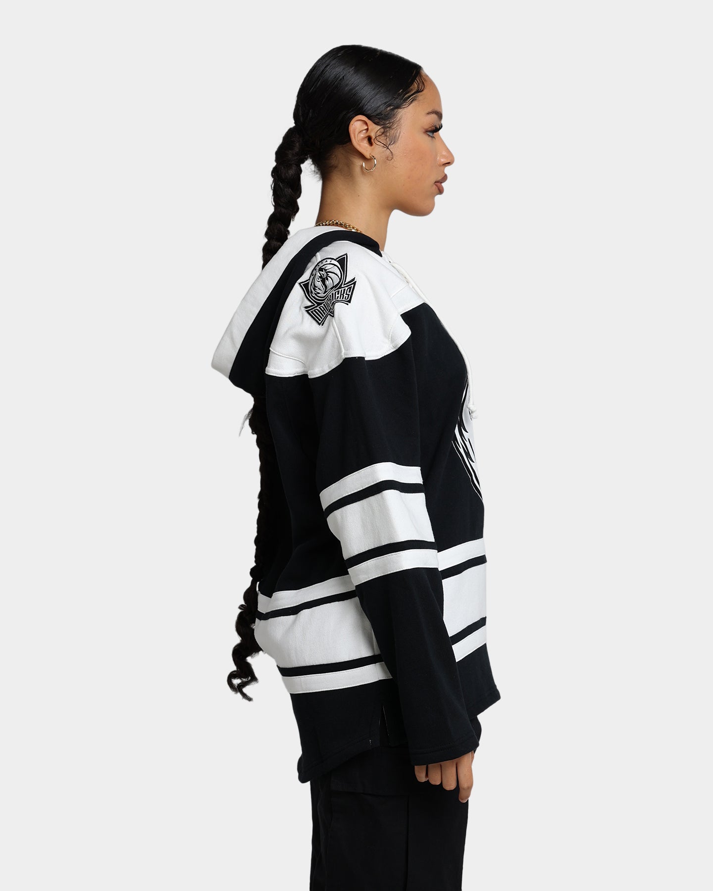 47 Brand Dallas Mavericks Superior Lacer Hoodie - Jet Black NBA Basketball Fan Apparel for Men & Women - Perfect for Game Day, Streetwear & Casual Outfits