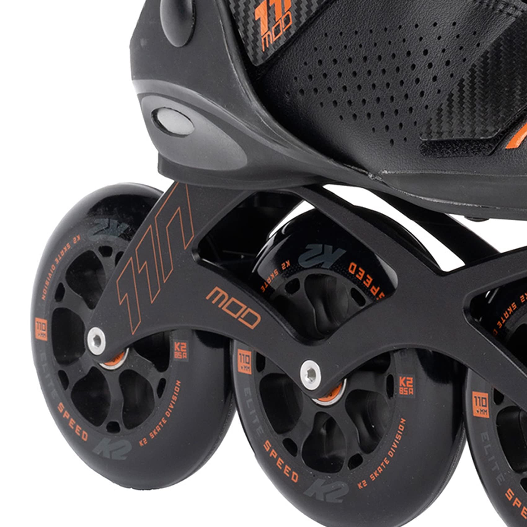 K2 Skate Mod 110 Inline Skates for Adults - High Performance Rollerblades for Fitness, Speed & Urban Skating - Perfect for Outdoor Exercise & Commuting