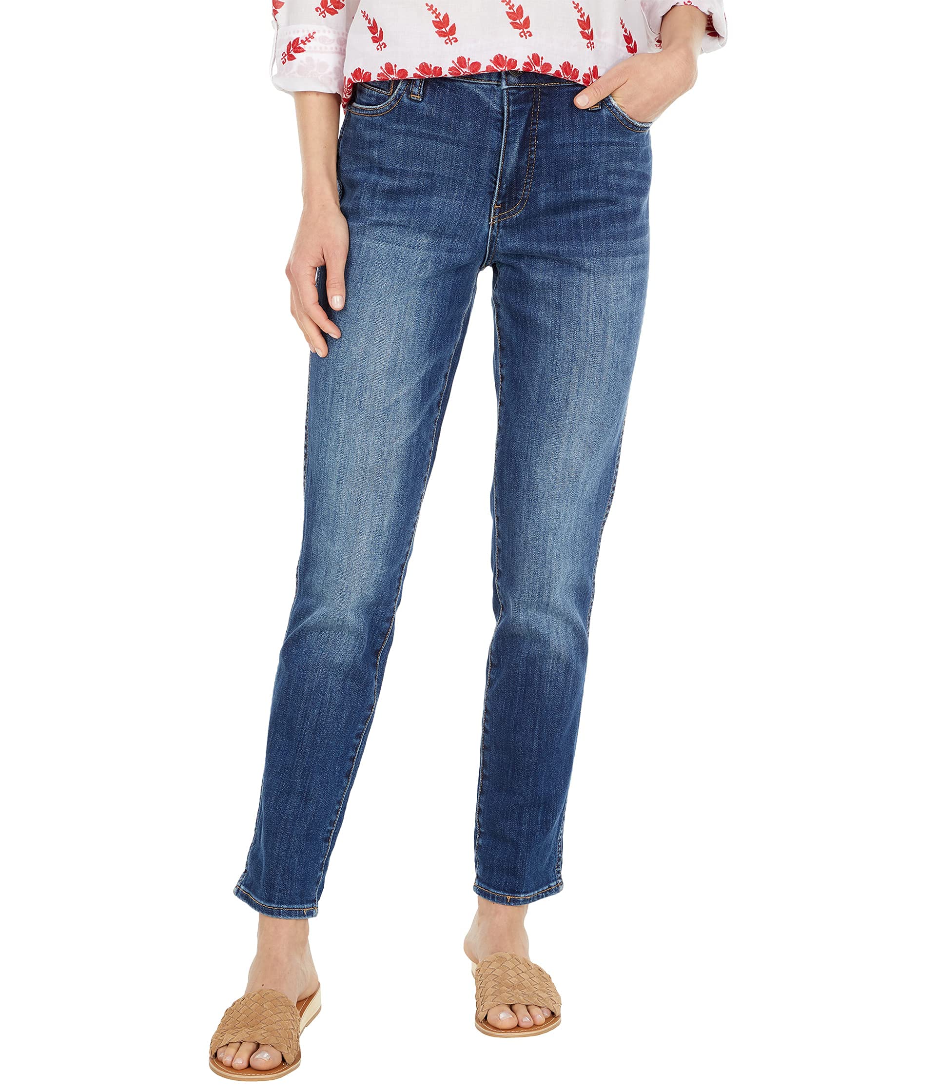 KUT from the Kloth Catherine High-Rise Boyfriend Jeans for Women - Comfortable Stretch Denim Pants, Relaxed Fit, Vintage Style | Perfect for Casual Outfits, Weekend Wear & Everyday Comfort