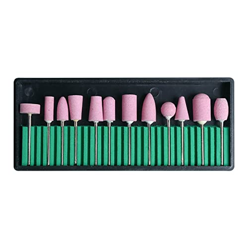 Professional Nail Drill Bits Set for Acrylic & Gel Nails - Diamond Cuticle Remover & Manicure Pedicure Files - Perfect for Salon & Home Nail Care