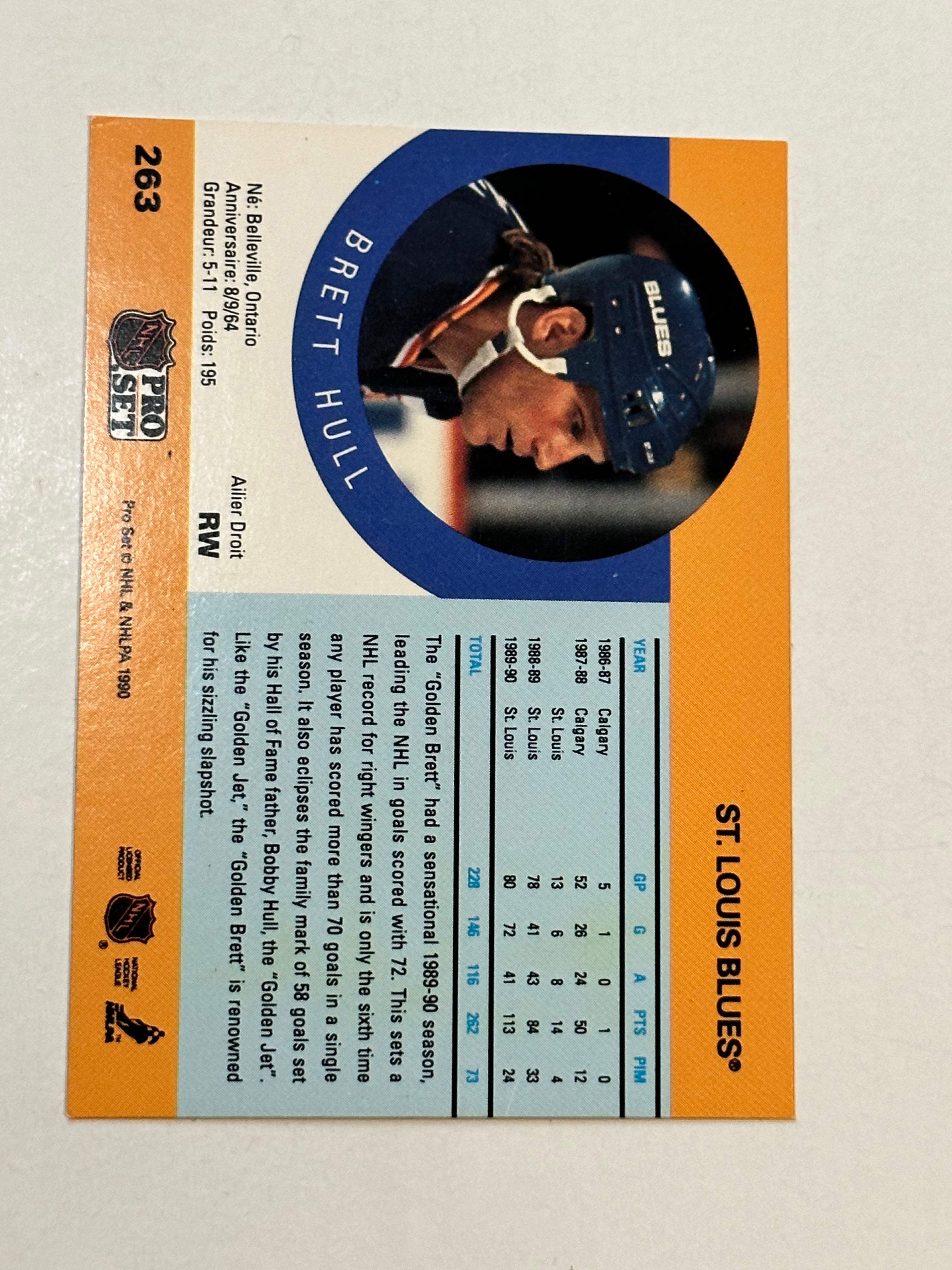 Brett Hull Autographed Hockey Card with COA - Authentic Collectible Memorabilia for NHL Fans and Sports Enthusiasts