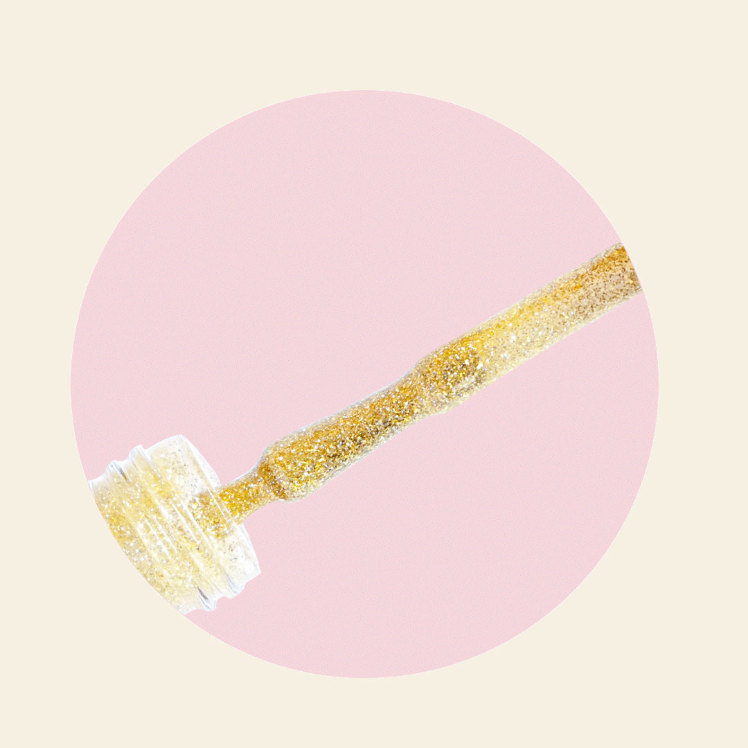 Mitty Night Flash Glitter Golden Hour 15ml - Shimmering Body Glitter for Parties, Festivals & Nightlife