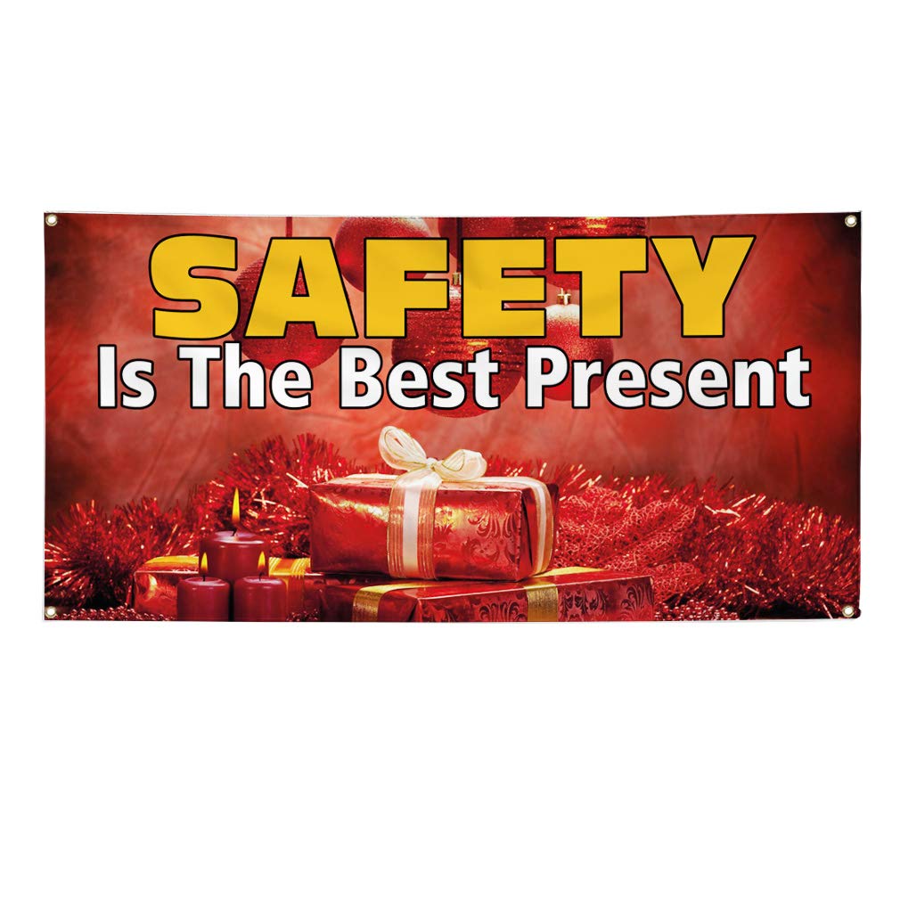 Durable Vinyl Banner - 60x144 Inches, Weatherproof & Industrial Grade with 10 Grommets for Secure Installation | Perfect for Yard Signs, Safety Warnings, Construction Sites, and Outdoor Events
