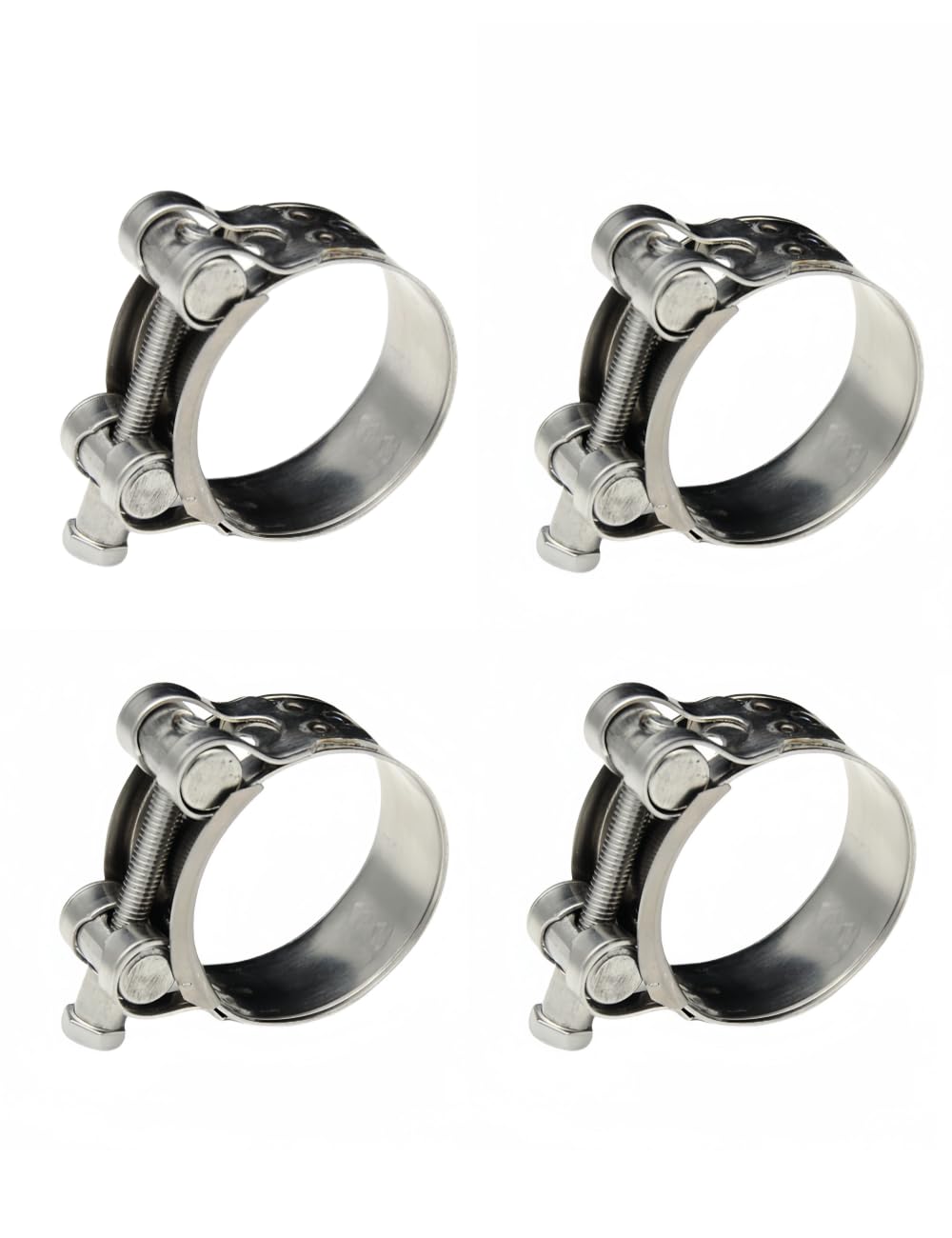 Heavy Duty 304 Stainless Steel T-Bolt Hose Clamp 20-22mm for Automotive & Marine Use