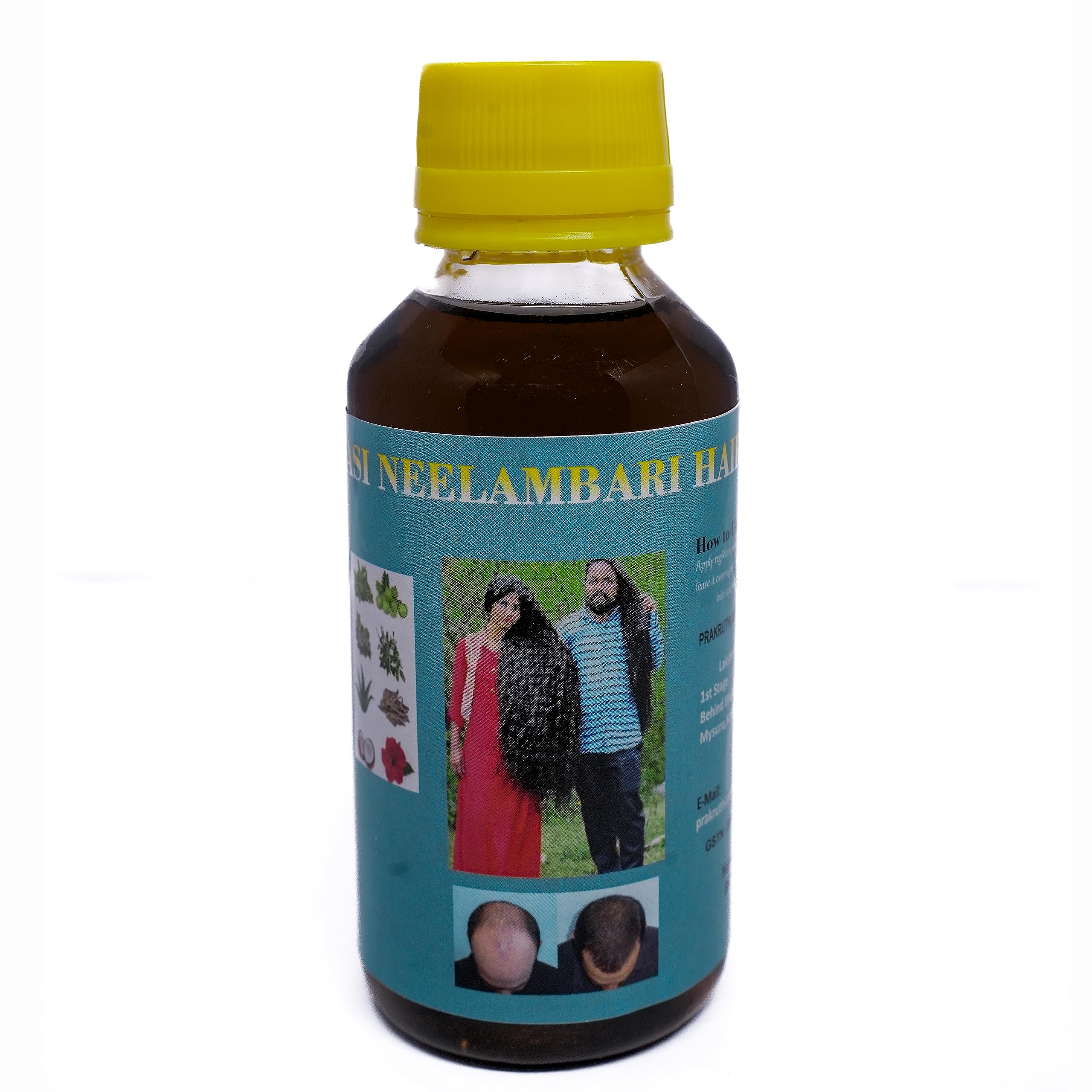 **Adivasi Neelambari Herbal Hair Oil - 100ml (Pack of 2) | Pure Natural Organic Hair Growth & Hair Fall Control Treatment | Strengthens & Repairs Damaged Hair | Perfect for Dry, Frizzy & Thinning Hair**    *(Use Case: Promotes healthy hair growth, reduces breakage, and nourishes scalp for men and women with all hair types.)*