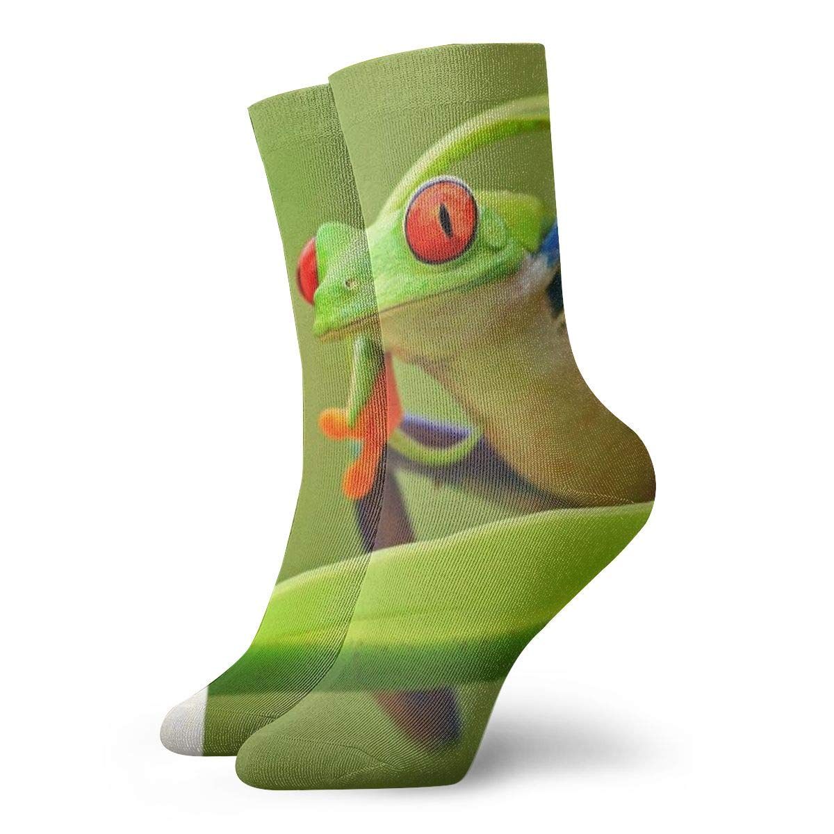 Cute Tree Frog Cotton Socks for Men & Women - Yoga, Running, Sports