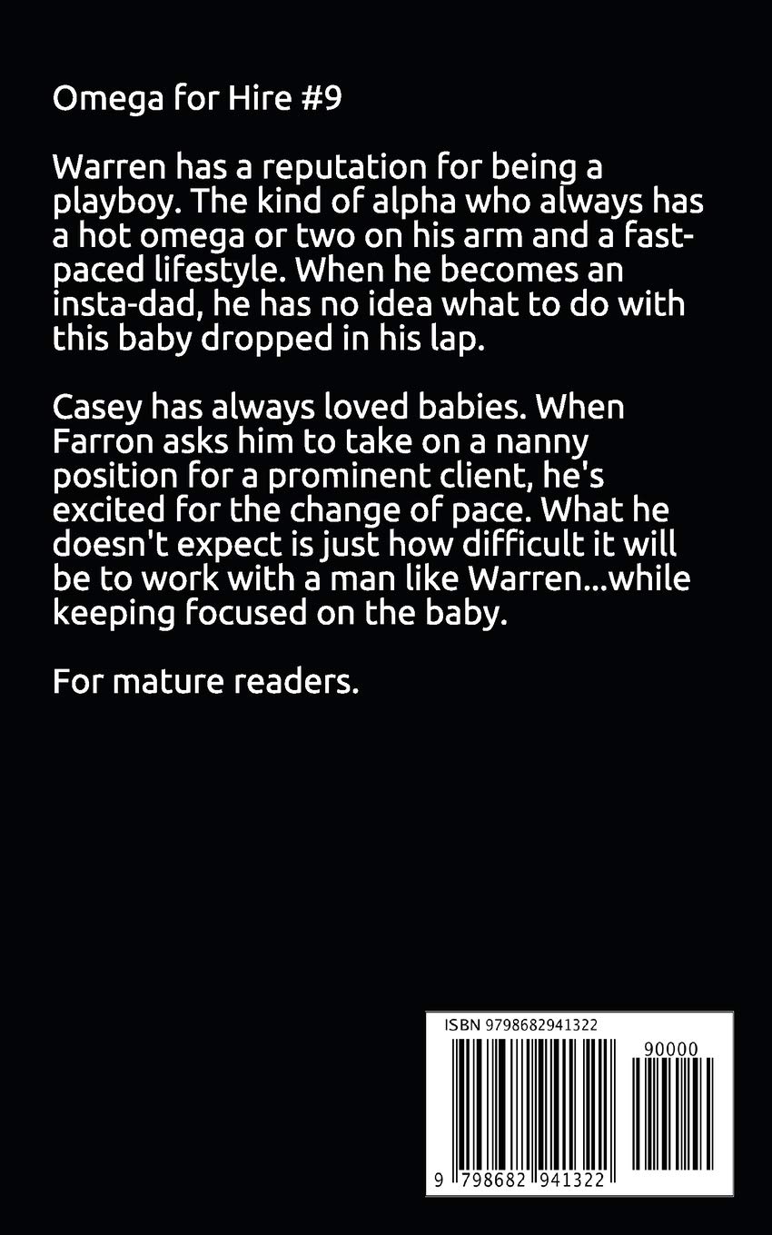 Omega For The Baby: M/M Non-Shifter MPreg Romance Novel (Omega For Hire) - Perfect for LGBTQ+ Readers & Fans of Alpha/Omega Love Stories