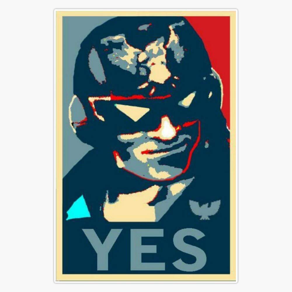 Captain Falcon (Yes Meme) Vinyl Waterproof Sticker - 5