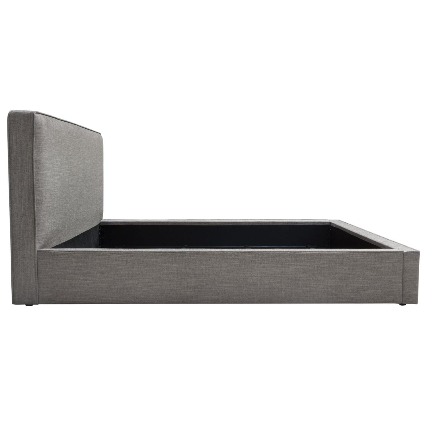 Luxury Diamond Sofa Queen Bed in Gray - 91