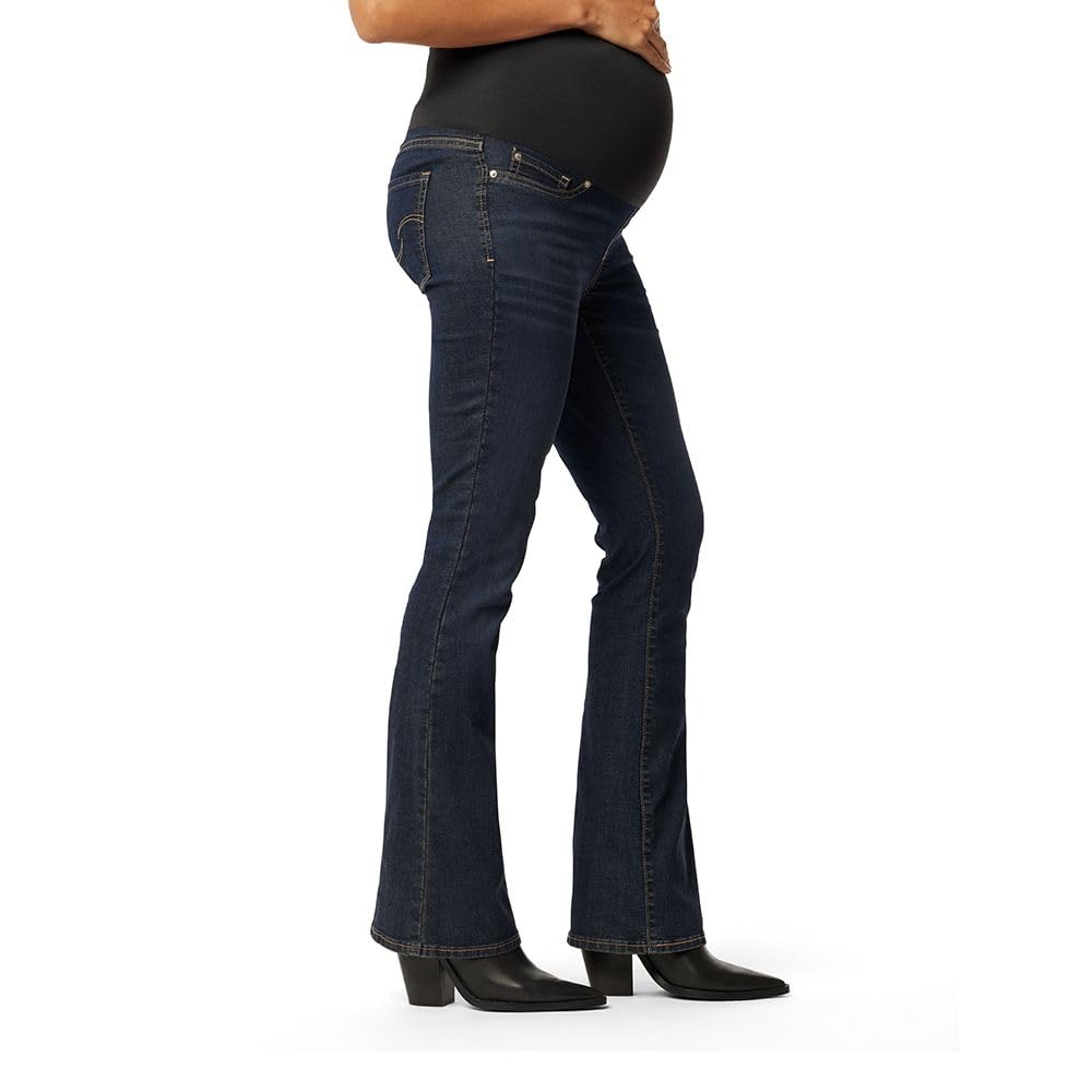 Levi's Signature Gold Women's Maternity Bootcut Jeans - Stretch Denim Pants for Pregnancy Comfort | Perfect for Work, Casual Wear & Everyday Maternity Outfits