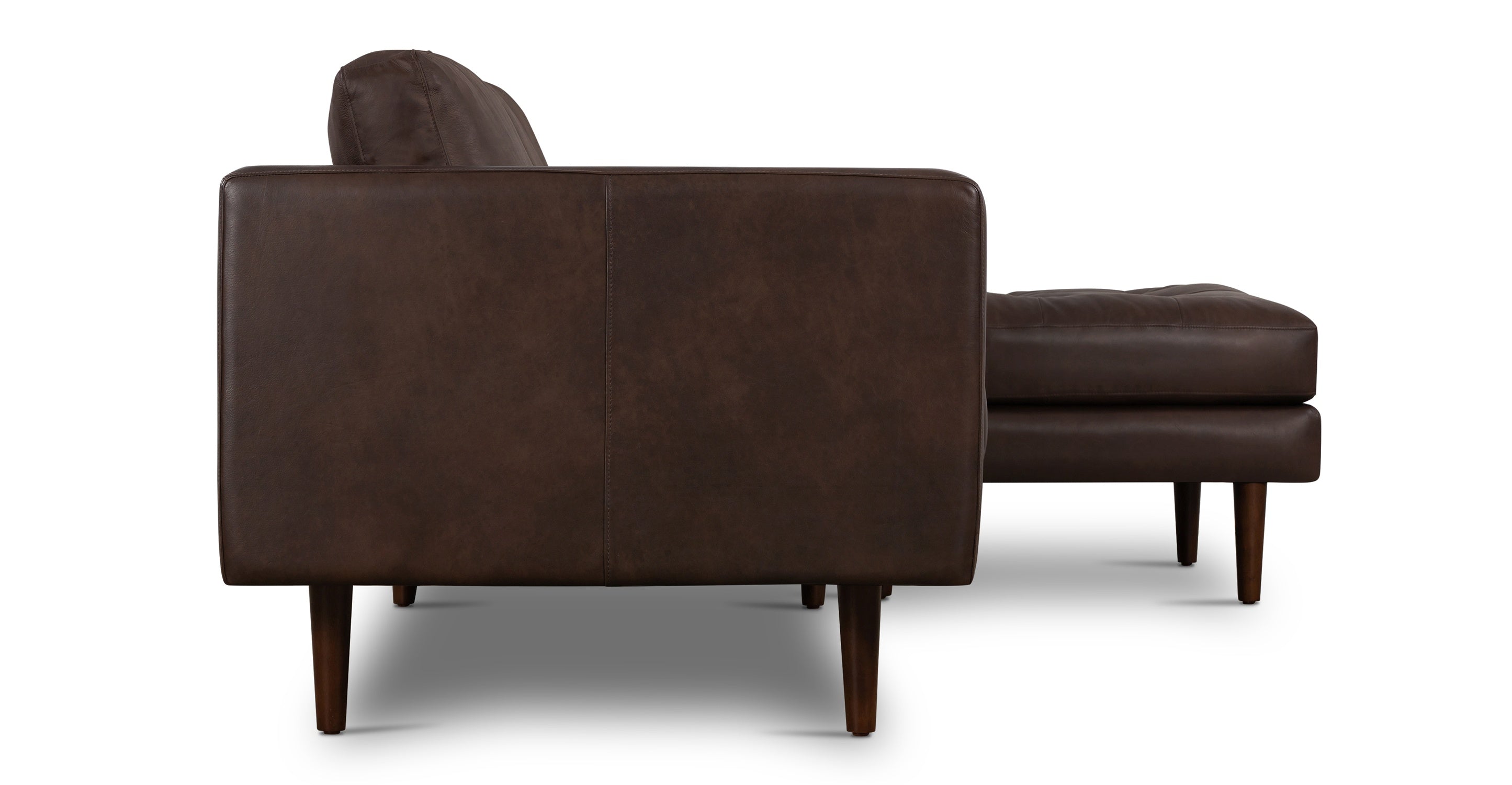 Napa Right Facing Sectional Sofa - Modern L-Shaped Couch for Living Room, Family Room & Home Theater | Comfortable Upholstered Furniture with Premium Fabric