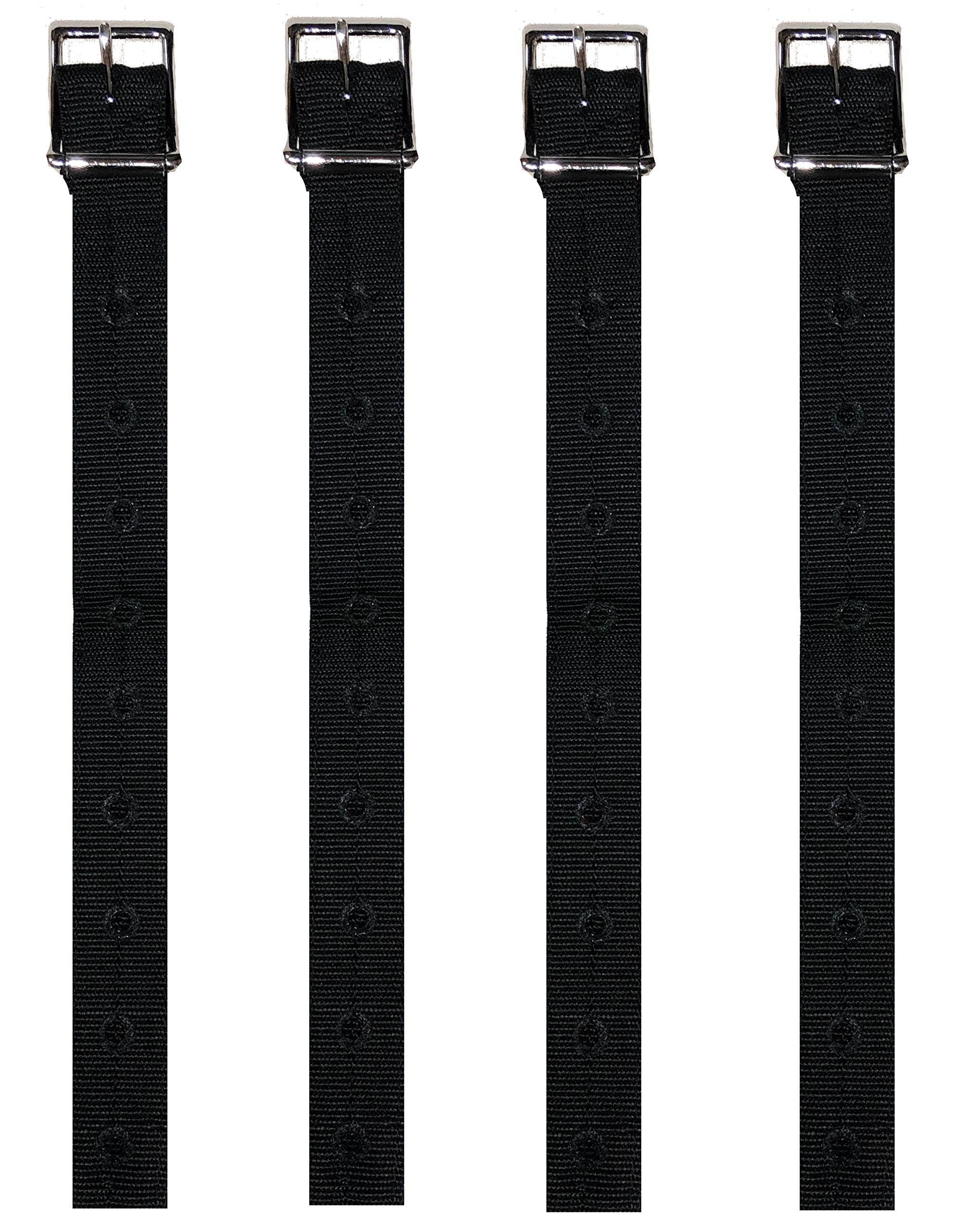 Heavy-Duty Pannier Hanger Straps - 4 Pack for Pack Panniers & Bear Pannier Boxes | Compatible with Decker & Sawbuck Pack Saddles | Perfect for Horseback Riding, Camping & Outdoor Adventures
