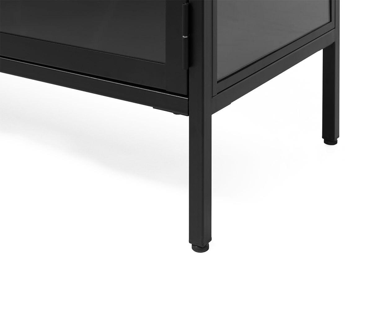 Modern Low Cabinet with Storage - Solid Wood TV Stand for Living Room, Bedroom & Home Office - Stylish & Functional Furniture for Small Spaces