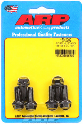 ARP 86-95 Ford Mustang Pressure Plate Bolt Kit - 150 2202 | High-Performance Clutch Bolts for Racing & Street Use