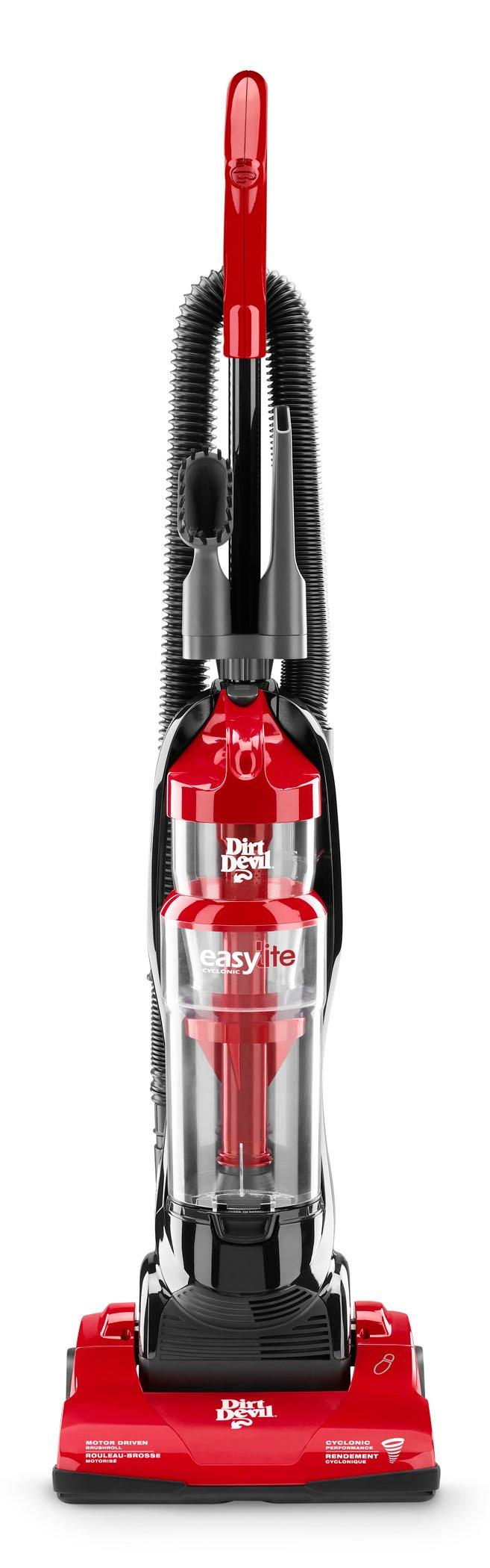Easy Lite Cyclonic Upright Vacuum Cleaner - Powerful Suction for Pet Hair, Hardwood Floors & Carpets - Perfect for Home Cleaning & Quick Pickups
