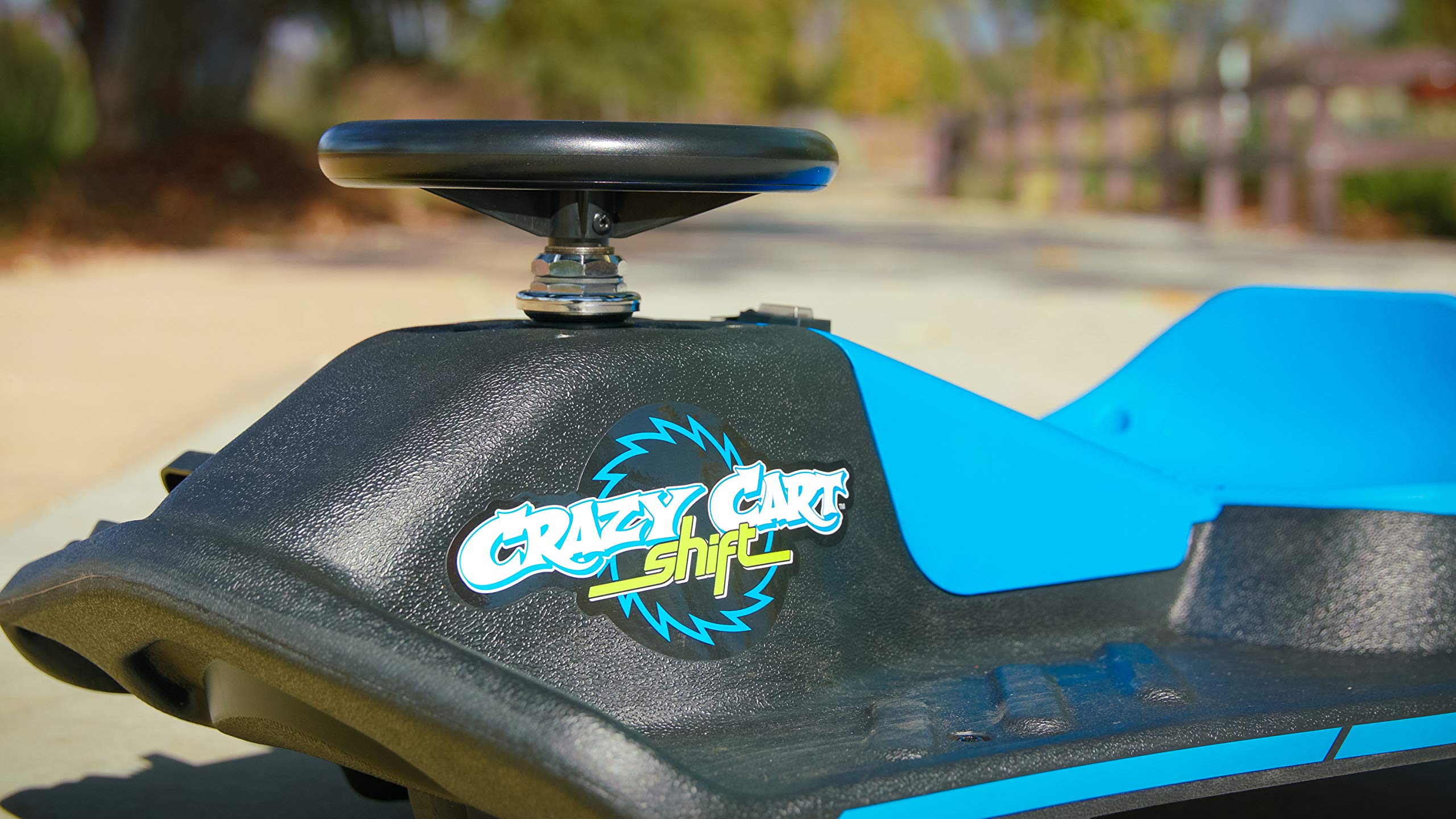 **Crazy Cart Shift Electric Drifting Go Kart for Kids Ages 6-12 | 12V Battery-Powered Ride-On Toy with High/Low Speed Switch & Drift System | Indoor & Outdoor Fun for Riders Up to 120 lbs | Perfect for Backyard, Driveway & Playground Adventures**