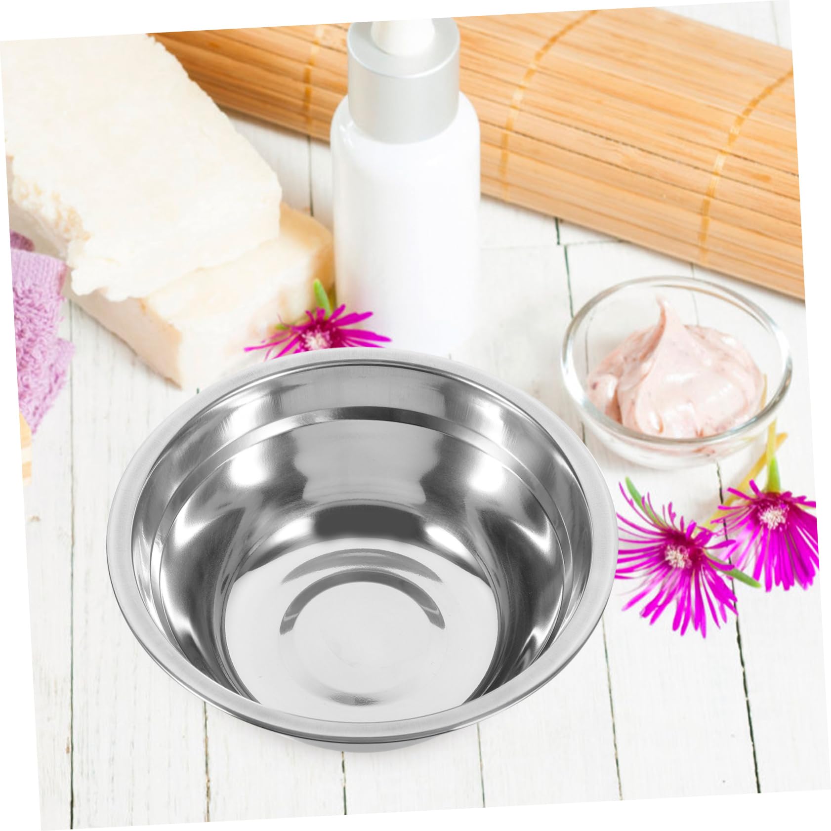 Minkissy 6-Piece Mask Mixing Bowl Set - Stainless Steel Bowls for Facial, Beauty & Salon Accessories - Perfect for DIY Skincare, Spa Treatments & Professional Makeup Application