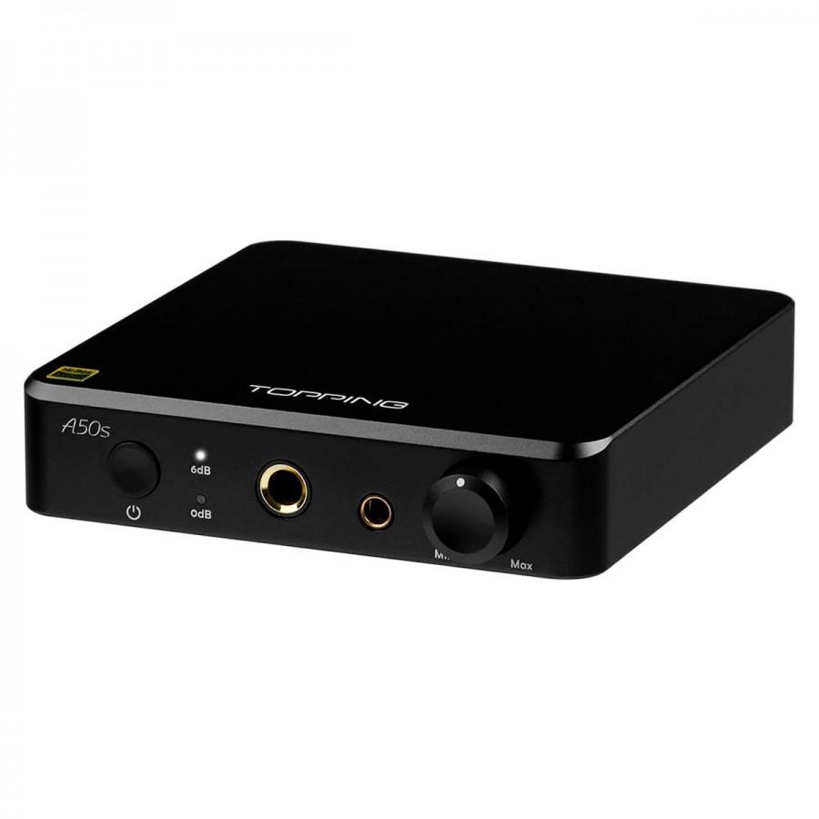 TOPPING A50S Balanced Headphone Amplifier & Preamp - High-Fidelity Audio for Home Studio, Gaming & Audiophile Listening