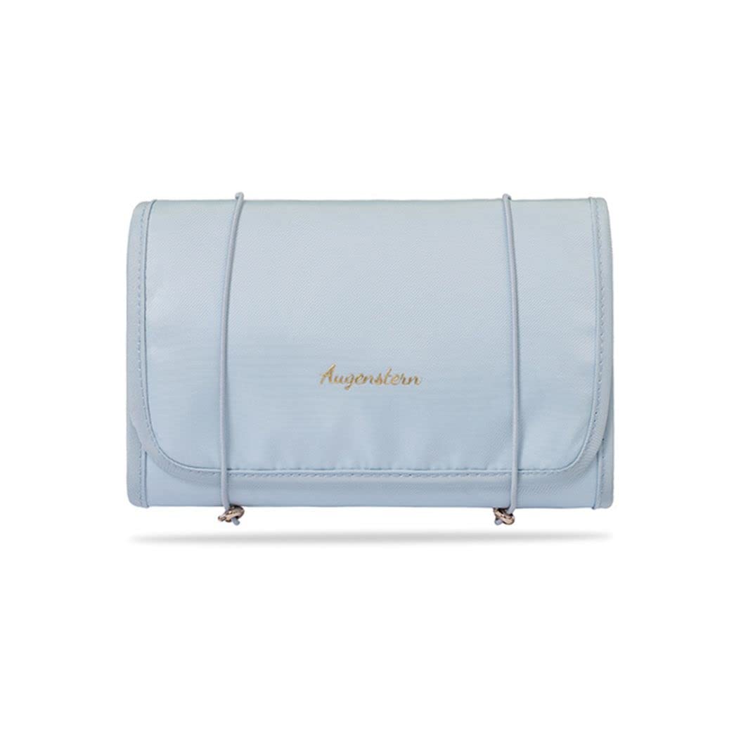 4-in-1 Large Capacity Travel Cosmetic Bag - Foldable Toiletry Organizer with Removable Makeup Pouch for Shampoo, Full Size Containers & Bathroom Essentials (Blue) - Perfect for Vacation, Gym & Business Trips