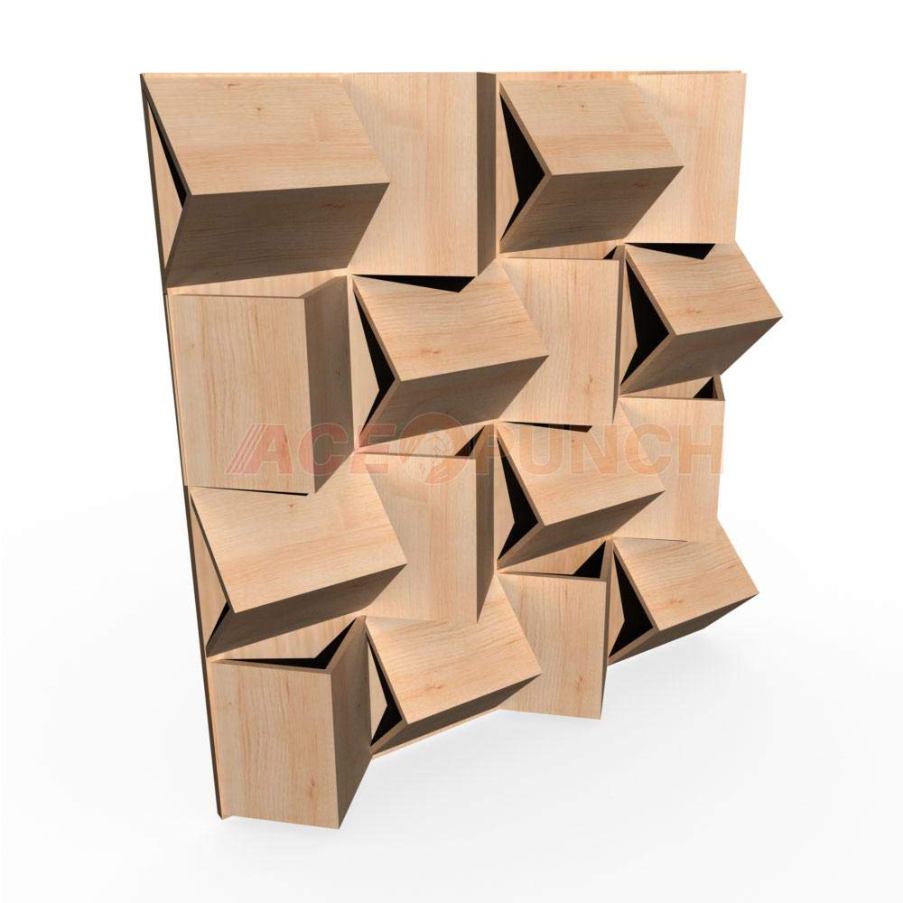 Premium Wooden Acoustic Diffuser Panel - 23.6