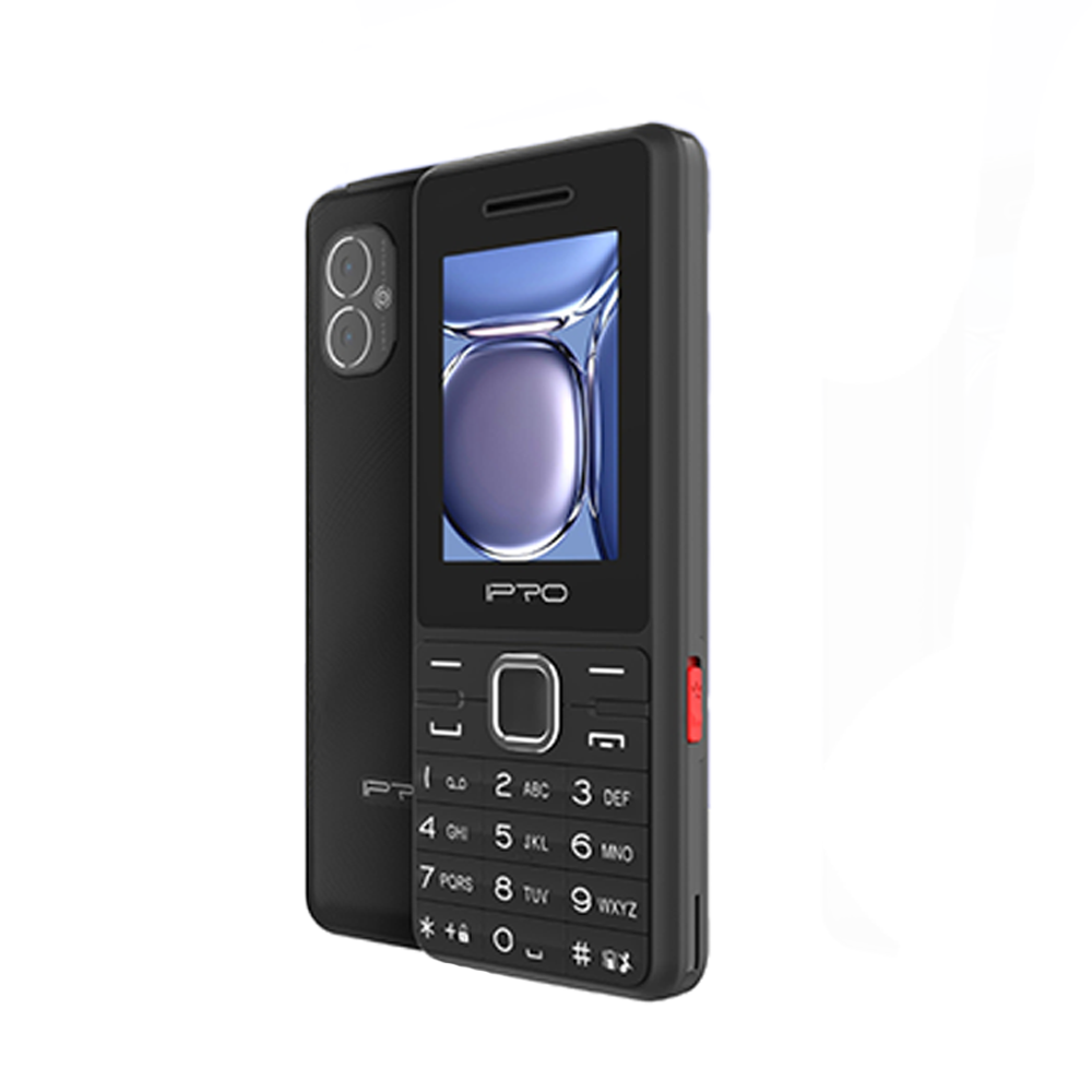 IPRO 2G Dual SIM Feature Phone (A33 BK) - Unlocked Basic Mobile Phone with Long Battery Life - Perfect for Travel, Emergency Use & Senior Citizens