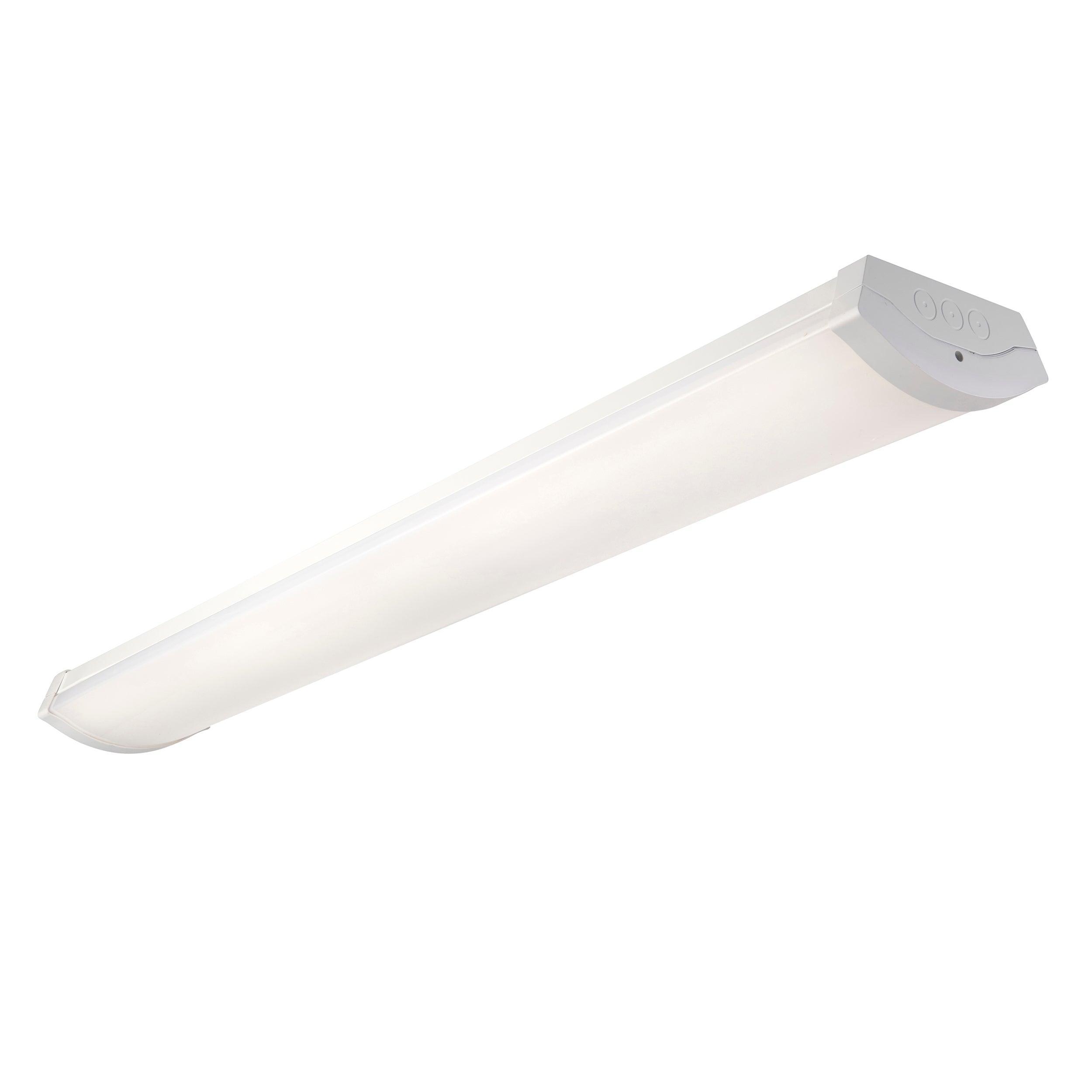 5FT LED Batten Light with Dual LED Technology - 58W Emergency Lighting for Warehouse, Garage & Basement - Energy Efficient Commercial Lighting Solution