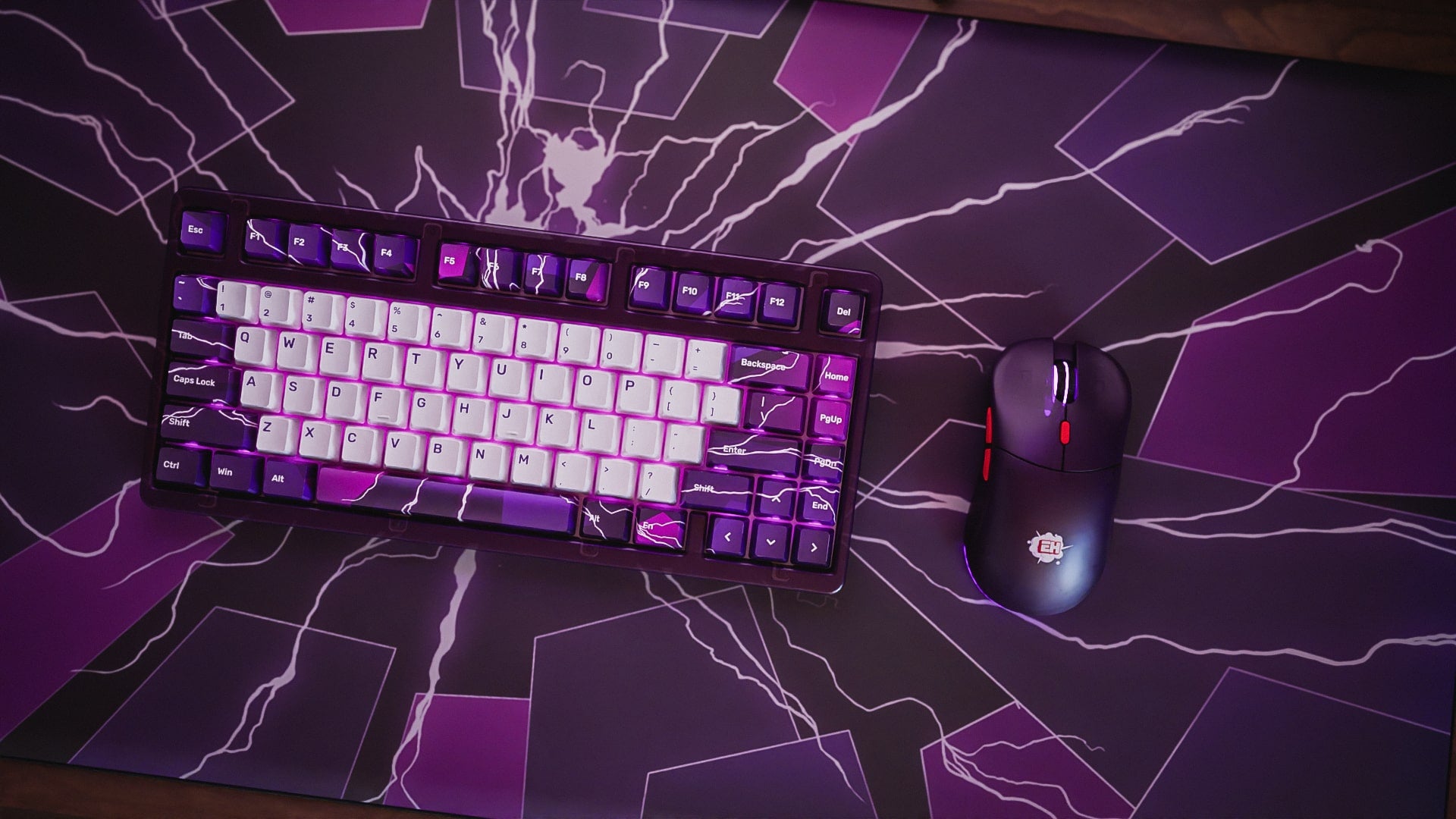 K75 Mechanical Keyboard - RGB Backlit, Hot-Swappable, Wired Gaming Keyboard with Blue Switches for PC & Mac | Perfect for Gaming, Typing & Office Work