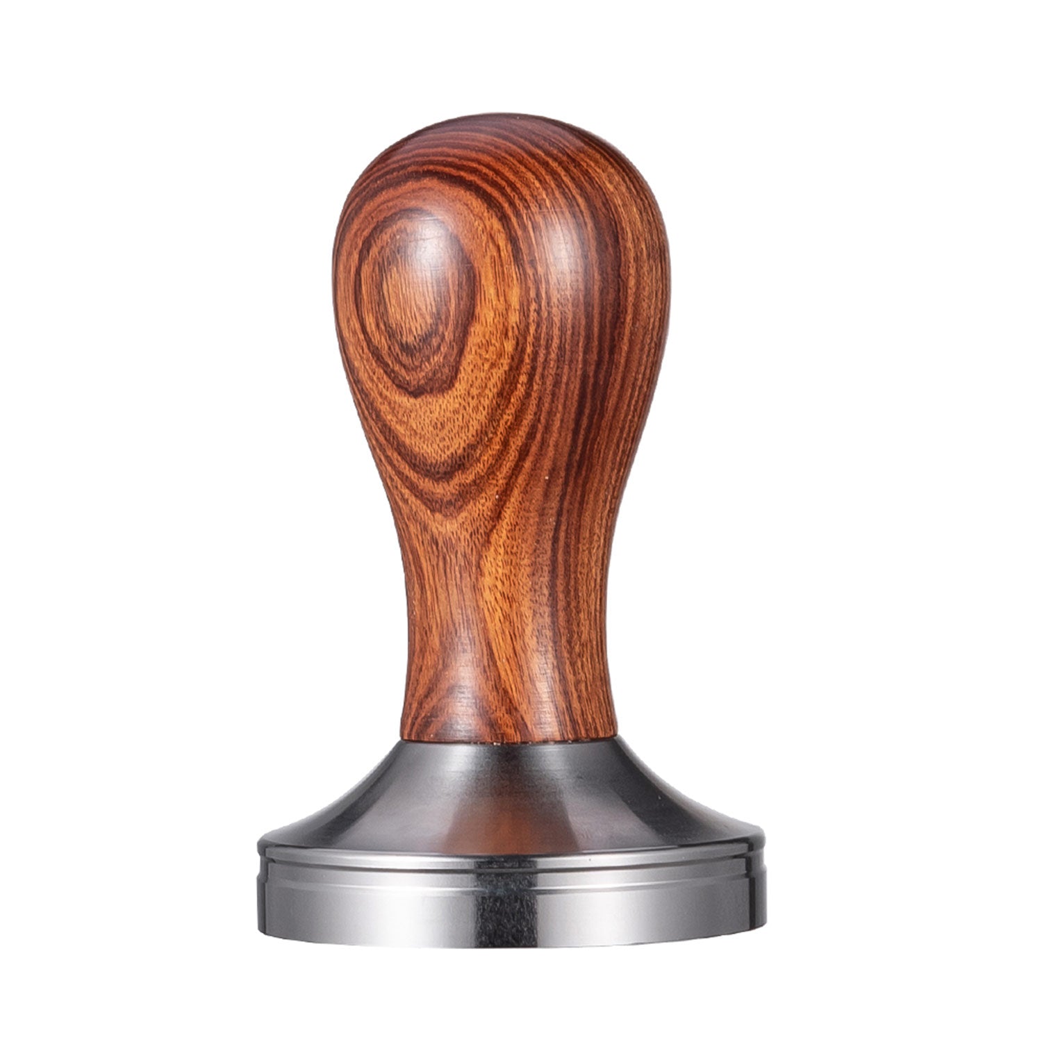 Premium 58mm Rosewood Espresso Tamper - Perfect for Barista-Grade Coffee at Home or Cafe Use
