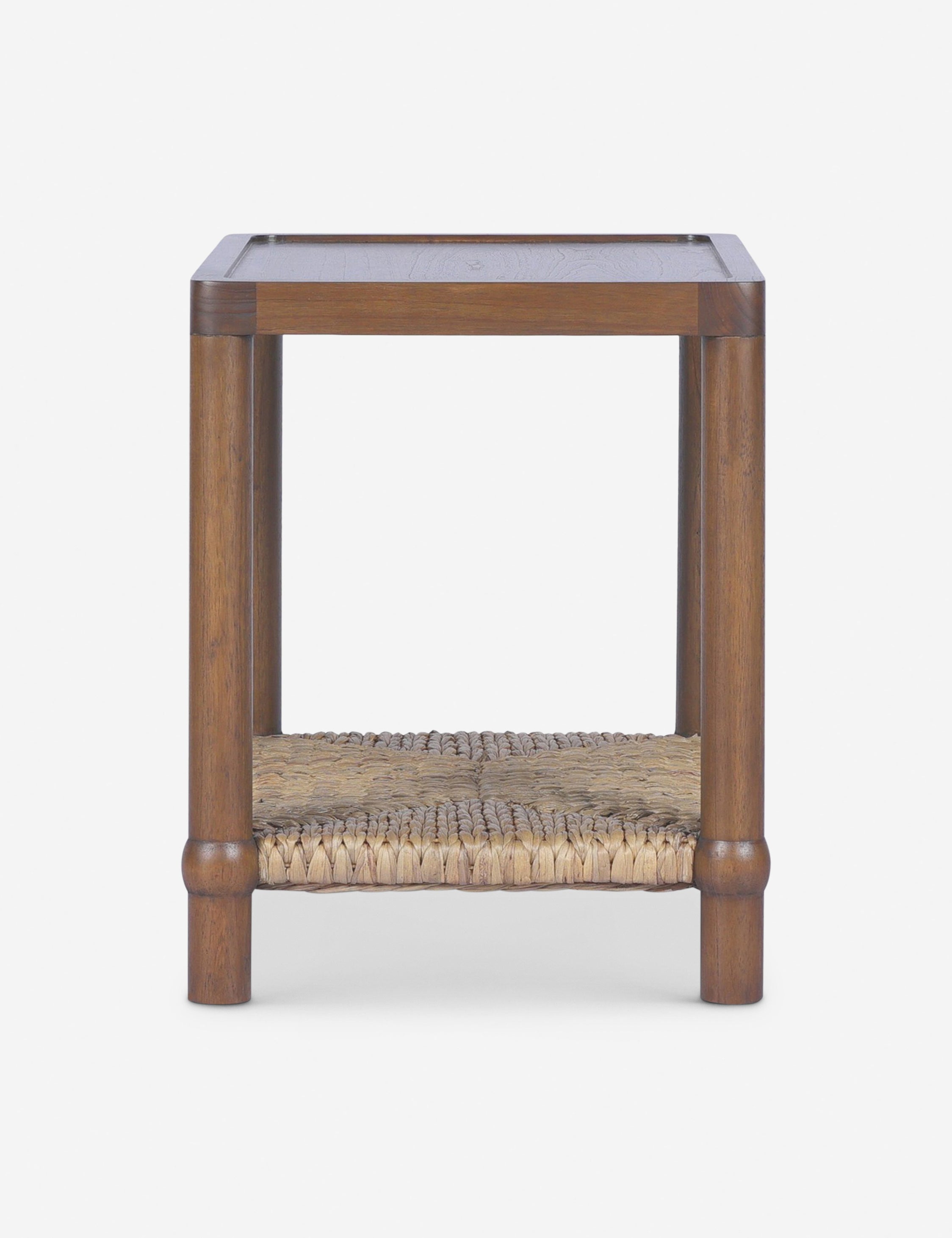 Gabriella Side Table by Amber Lewis x Four Hands - Modern Wooden End Table for Living Room, Bedroom & Office - Stylish Home Decor Accent Table