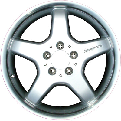 17 Inch Mercedes SLK Class ALY065272 OEM Wheels (2002-2004) - Silver 1704013002 | Perfect for Replacement & Car Upgrades