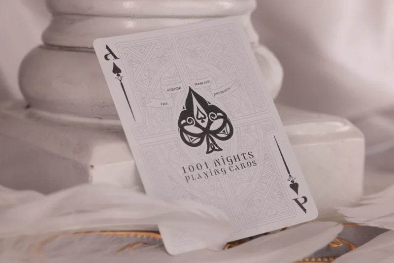 1001 Nights Aurora Qubba Edition Playing Cards - Premium Collectible Deck for Magic Tricks, Poker Games & Gift Giving