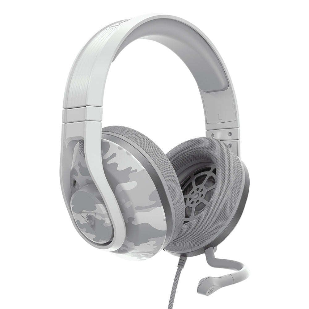 Turtle Beach Recon 500 Wired Gaming Headset with High-Quality Sound - Arctic Camo Design for PS5, PS4, Xbox One, Series X, Switch & PC - Perfect for Competitive Gaming & Immersive Play