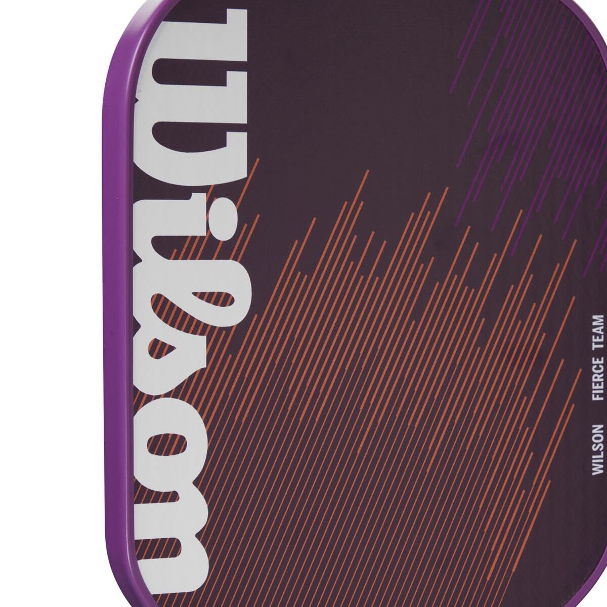 Wilson Fierce Team 13mm Pickleball Paddle - USAPA Approved, Lightweight Graphite Face with Polymer Core, Grip Size 2-4 1/4